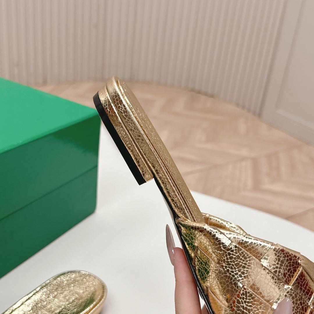 Bottega Veneta Blink Flat Mule - DopestKickz