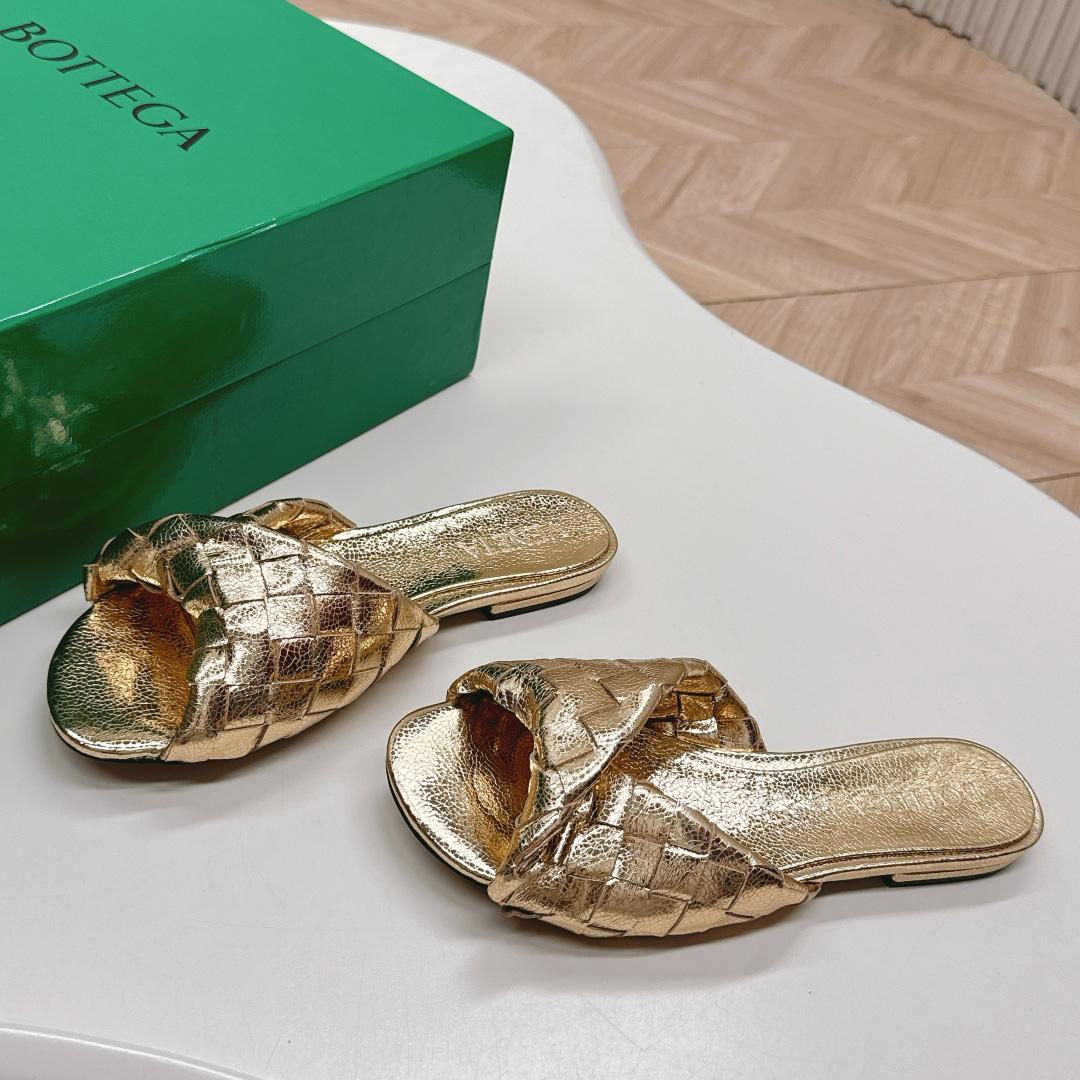 Bottega Veneta Blink Flat Mule - DopestKickz