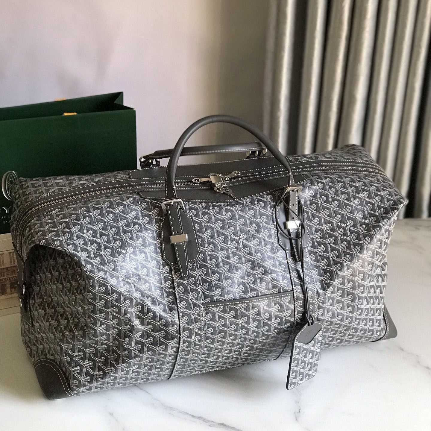 Goyard Travel 55 Bag - DopestKickz