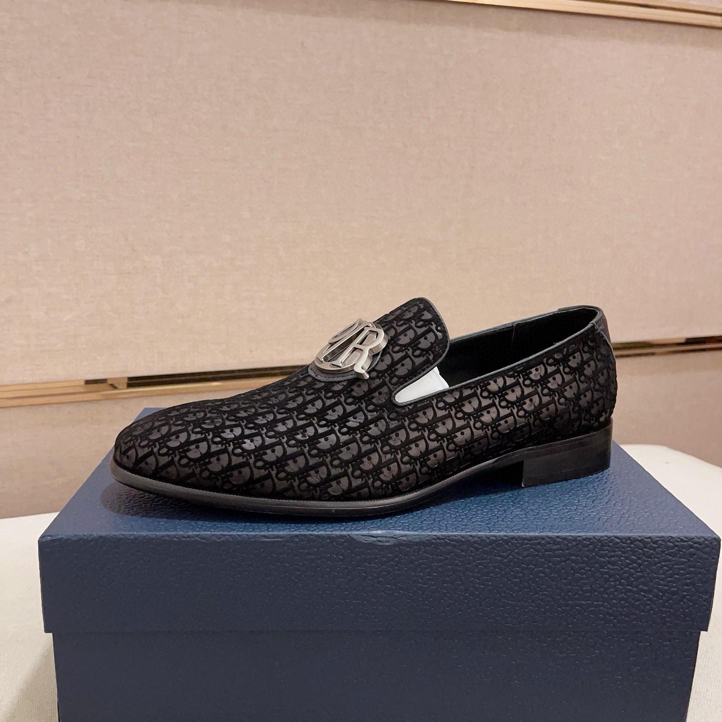 Dior Oblique Loafers  - DopestKickz