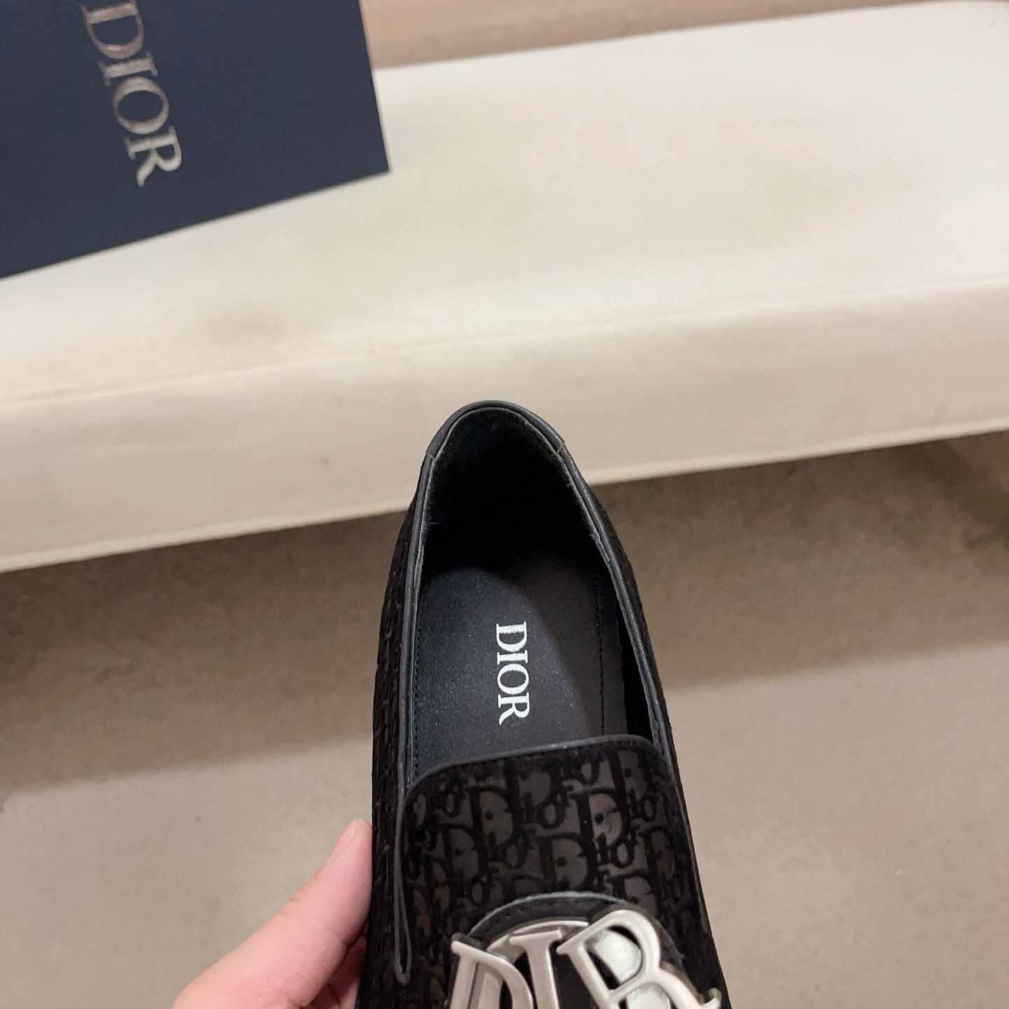 Dior Oblique Loafers  - DopestKickz