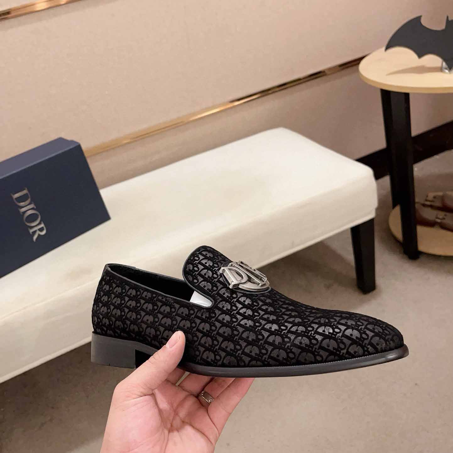 Dior Oblique Loafers  - DopestKickz