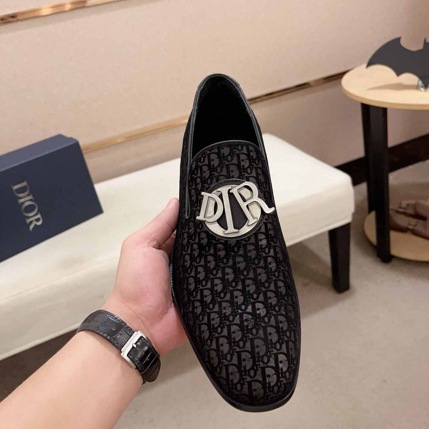 Dior Oblique Loafers  - DopestKickz