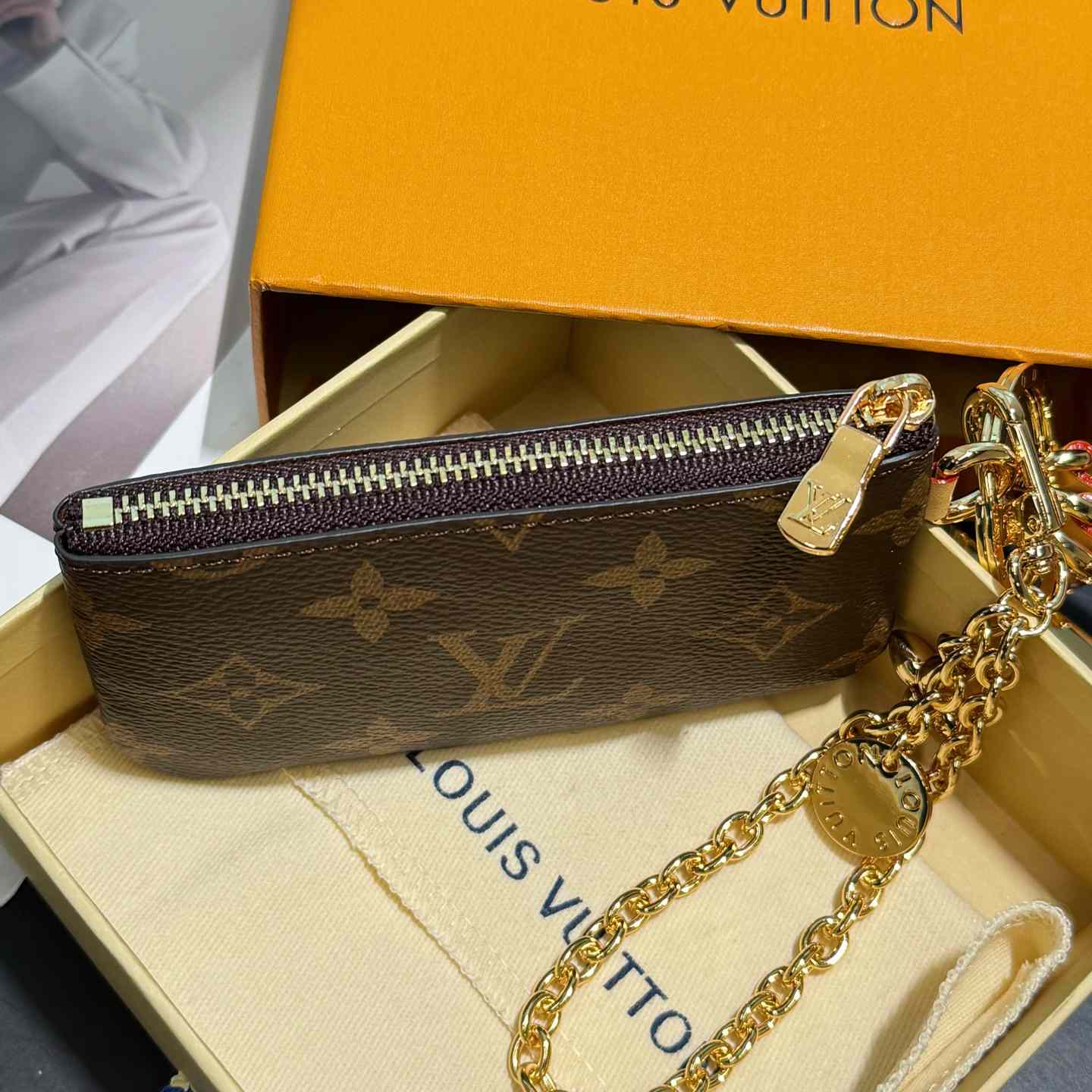 Louis Vuitton Monogram Phone Holder   - DopestKickz