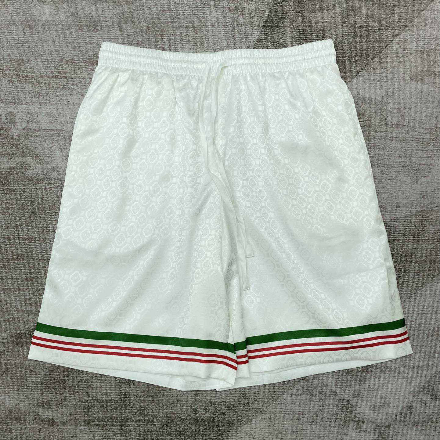 Casablanca Casa Way Printed Silk Shorts   CA3449 - DopestKickz