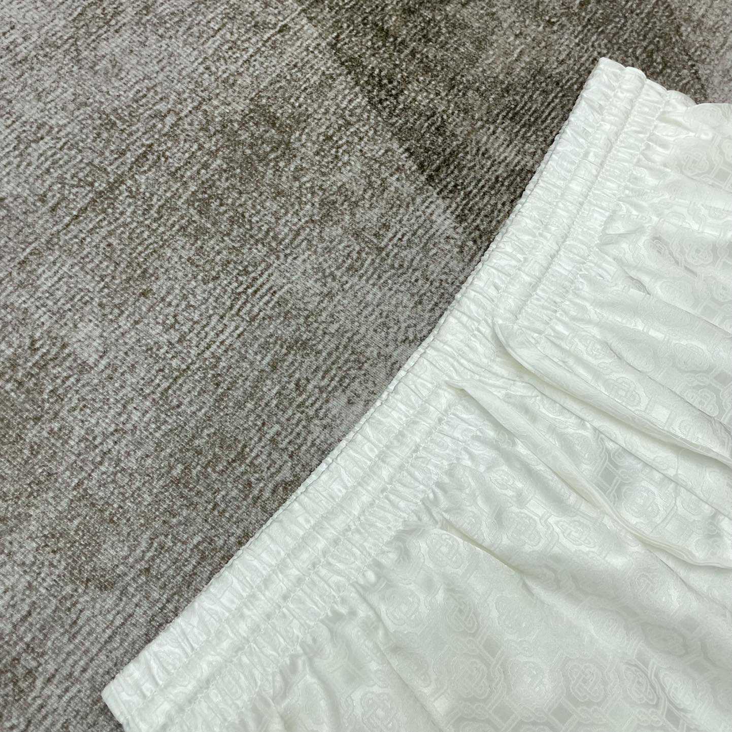 Casablanca Casa Way Printed Silk Shorts   CA3449 - DopestKickz