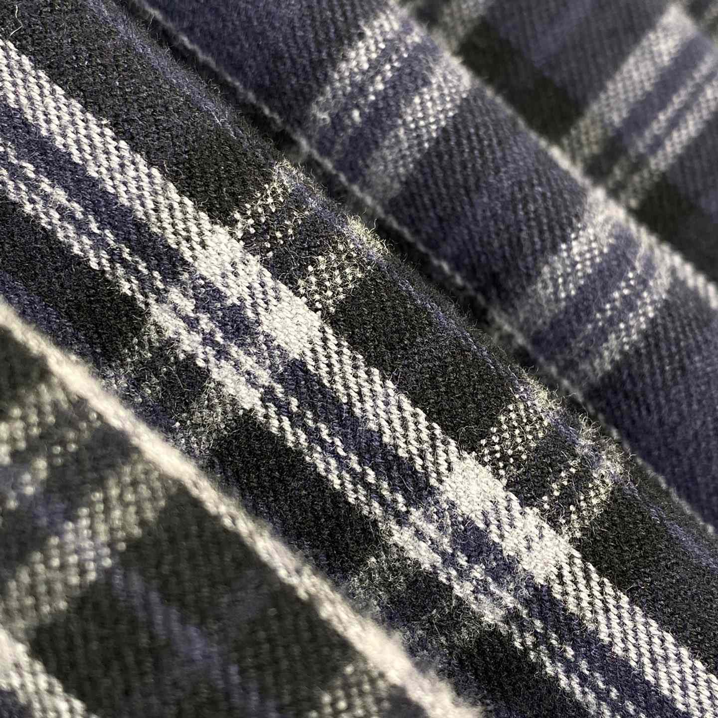 Balenciaga SS25 Logo Embroidered Hooded Check Jacket - DopestKickz