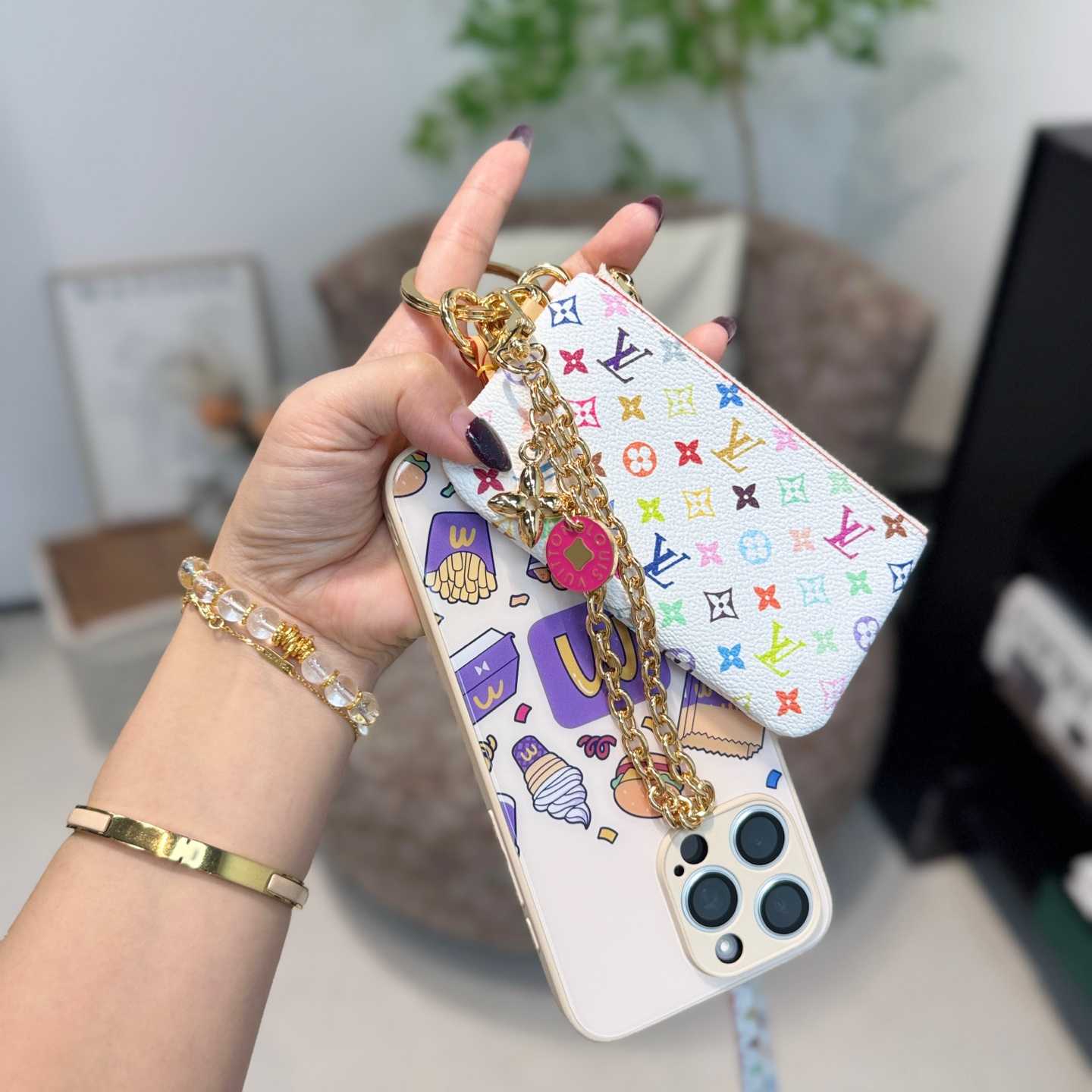 Louis Vuitton LV x TM Phone Holder  M14099 - DopestKickz