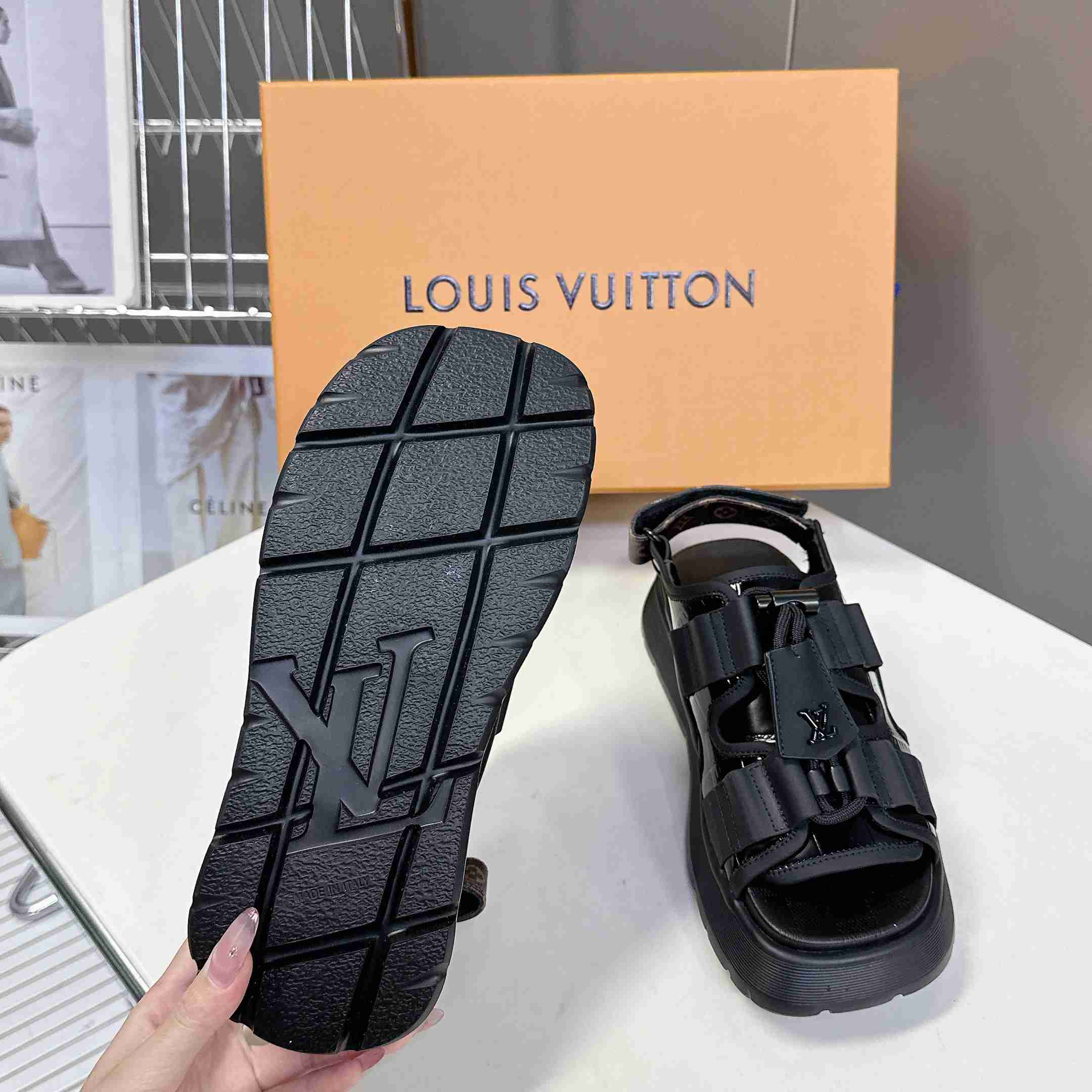 Louis Vuitton Chameleon Comfort Sandal  1AHNJO - DopestKickz