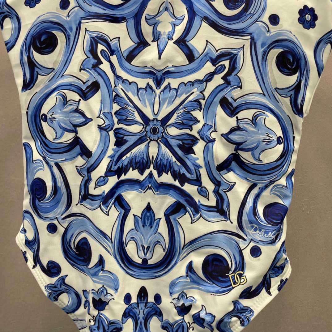 Dolce & Gabbana One-Piece Swimsuit - DopestKickz