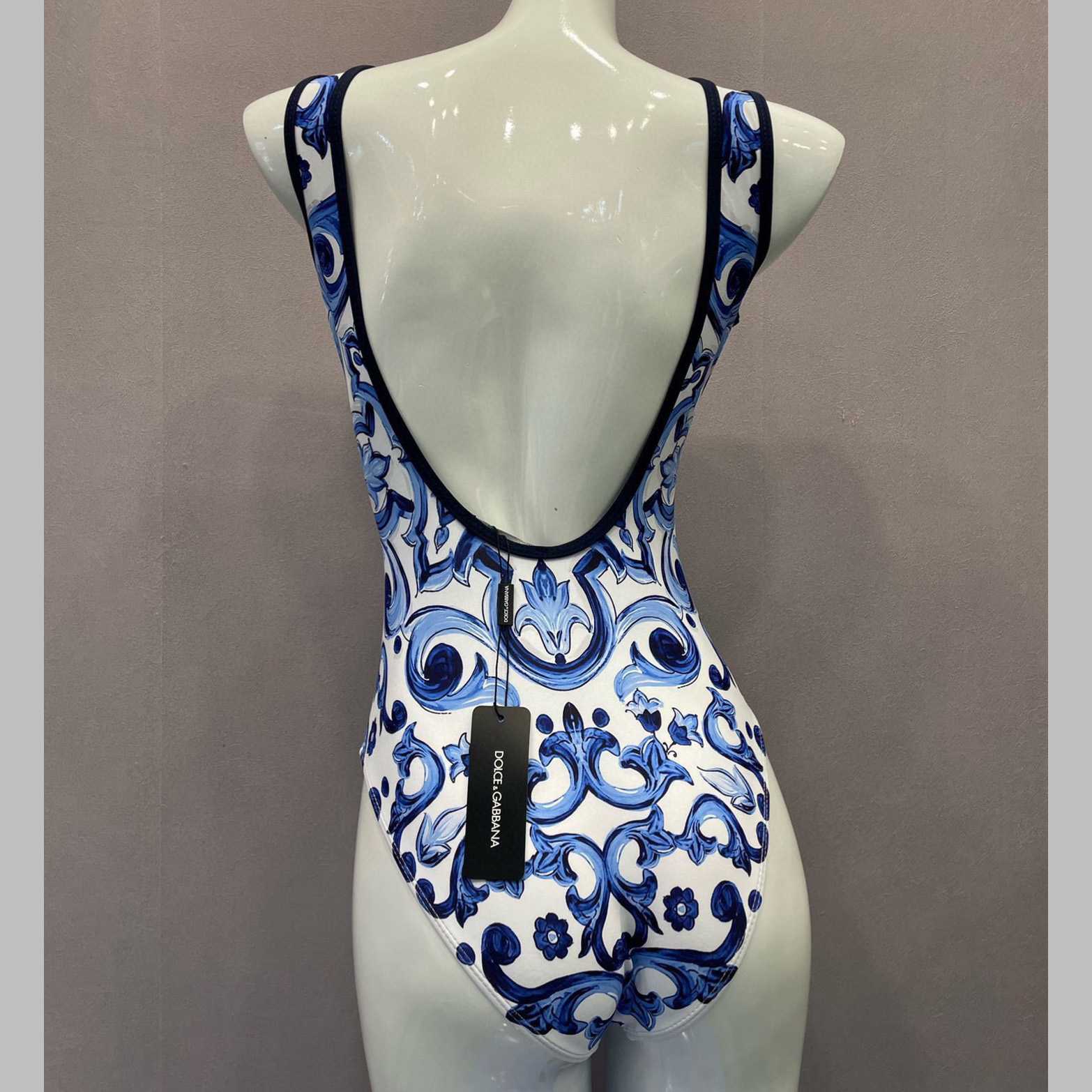 Dolce & Gabbana One-Piece Swimsuit - DopestKickz