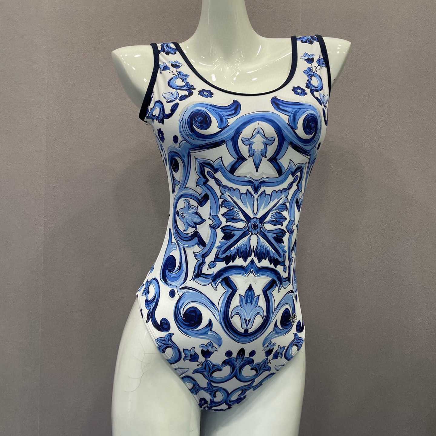 Dolce & Gabbana One-Piece Swimsuit - DopestKickz