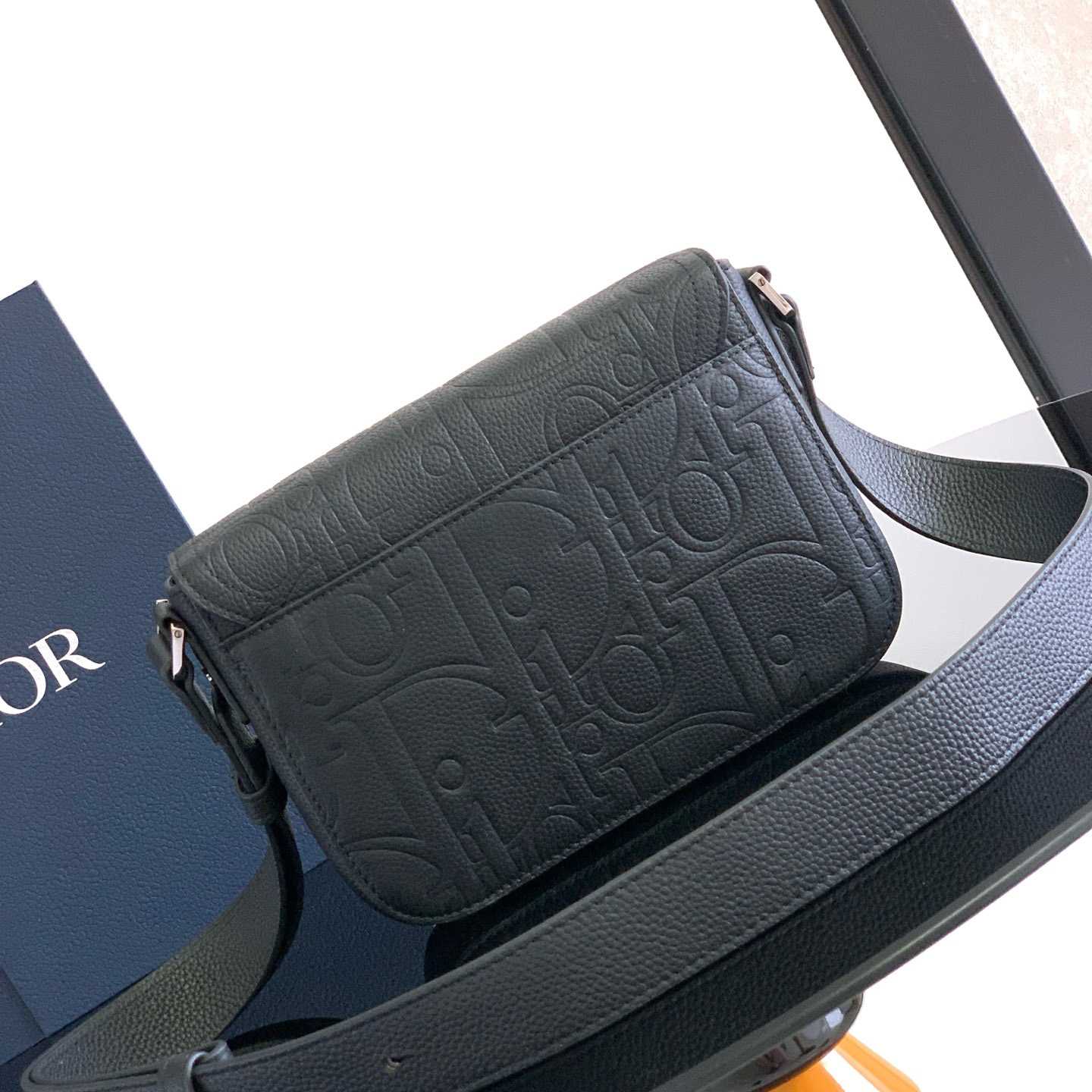 Dior Small Saddle Messenger Bag With Flap  - DopestKickz