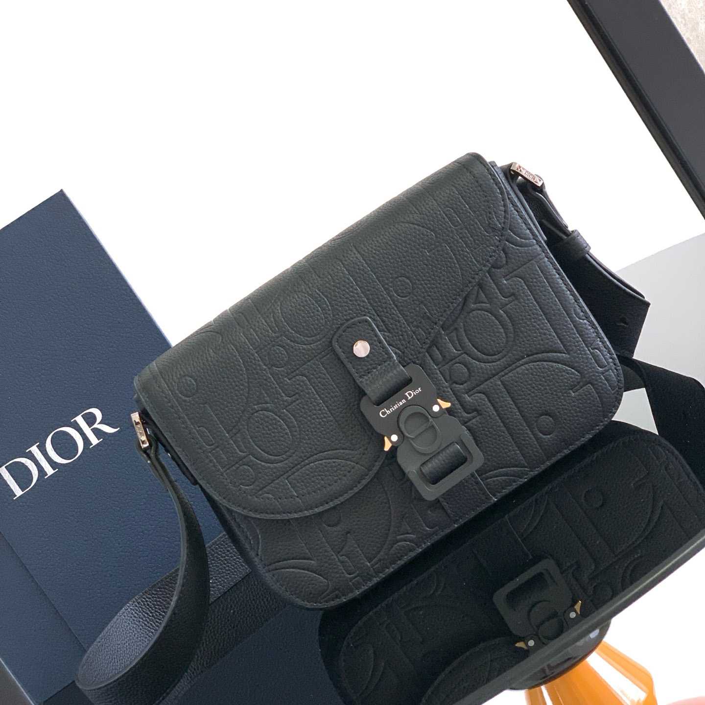 Dior Small Saddle Messenger Bag With Flap  - DopestKickz