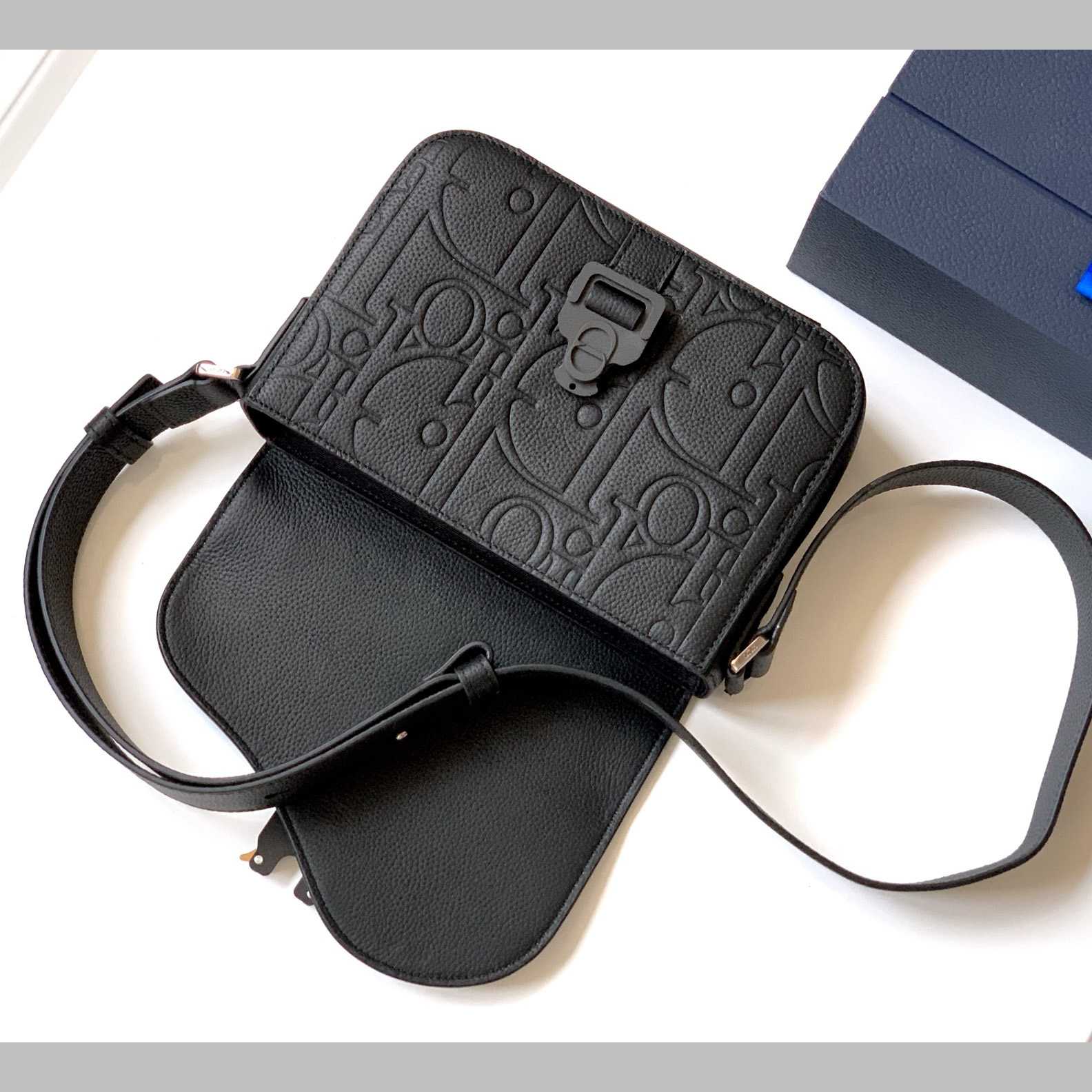 Dior Small Saddle Messenger Bag With Flap  - DopestKickz