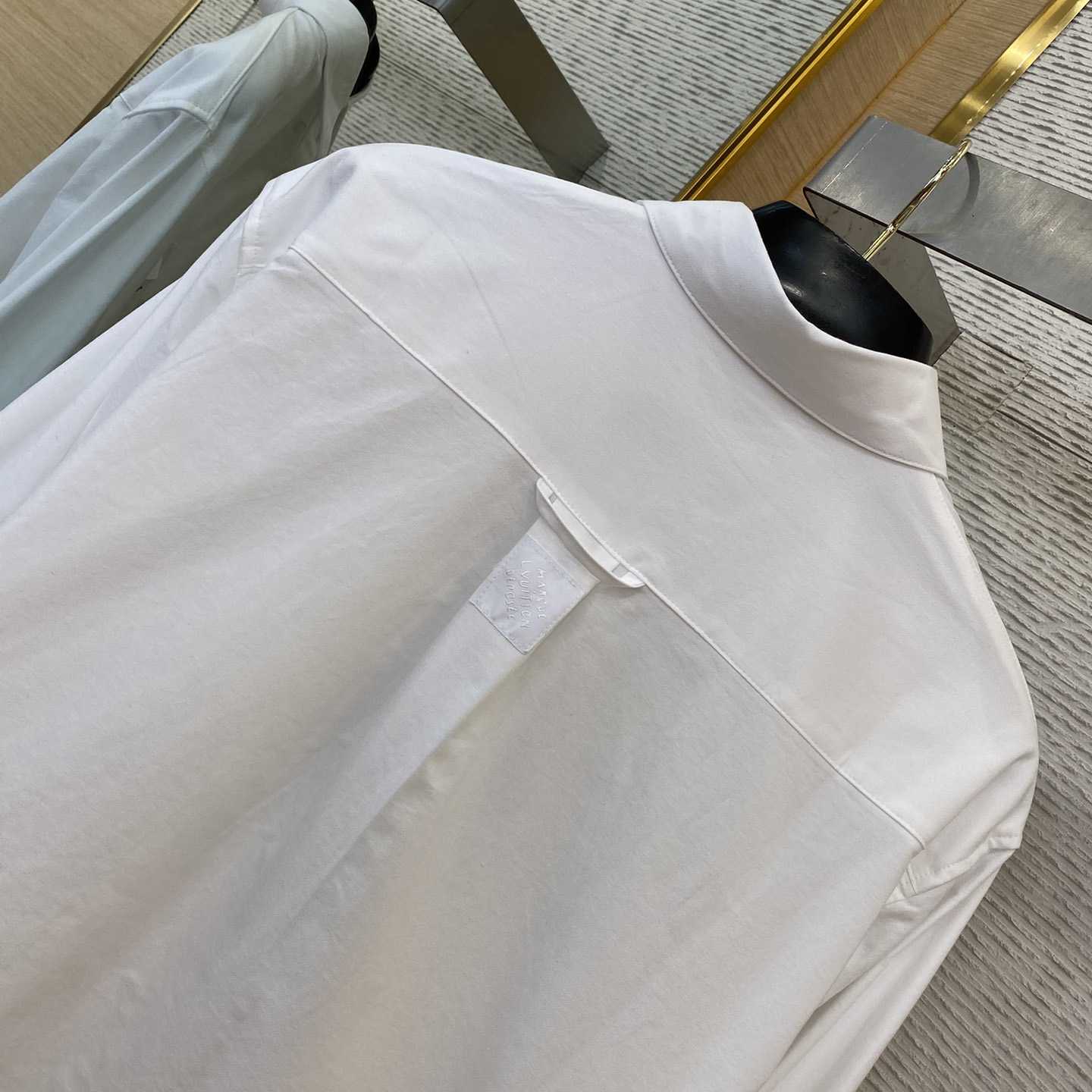 Louis Vuitton Embellished Long-Sleeved Cotton Shirt   1AGTQ7 - DopestKickz