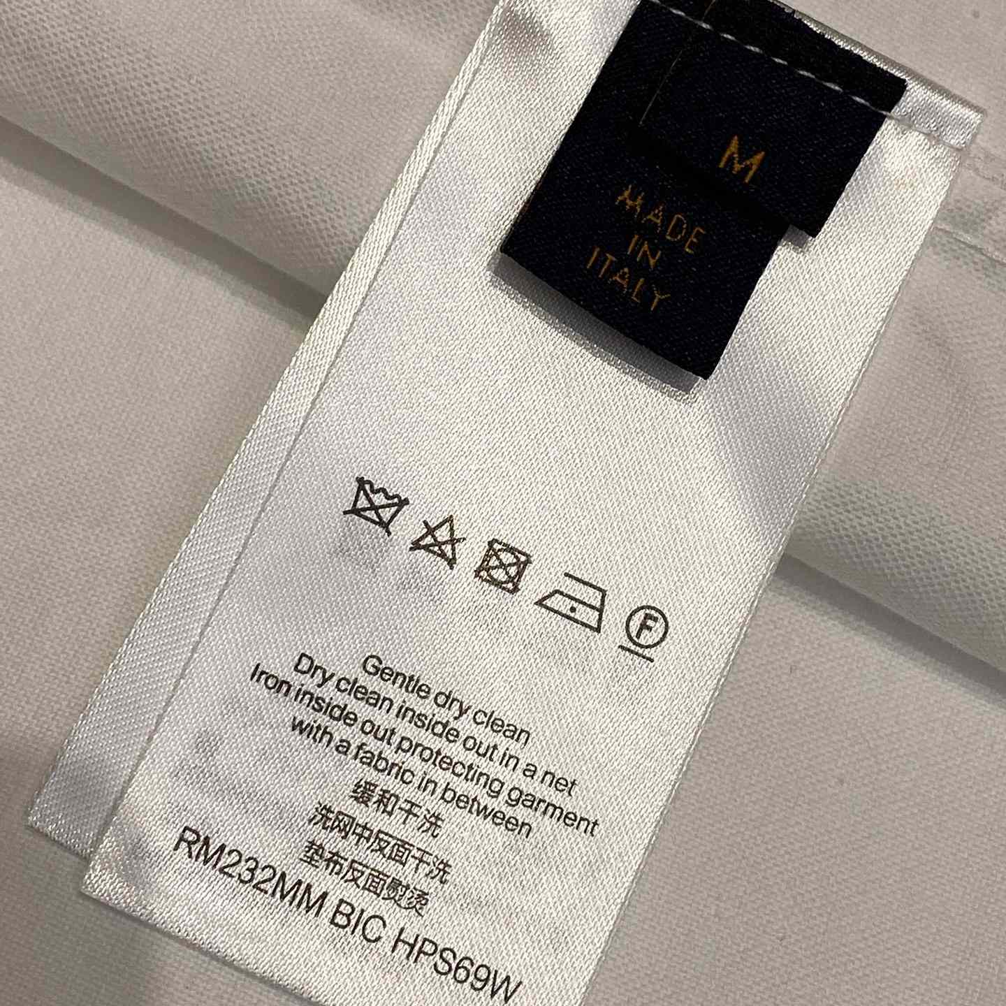 Louis Vuitton Embellished Long-Sleeved Cotton Shirt   1AGTQ7 - DopestKickz