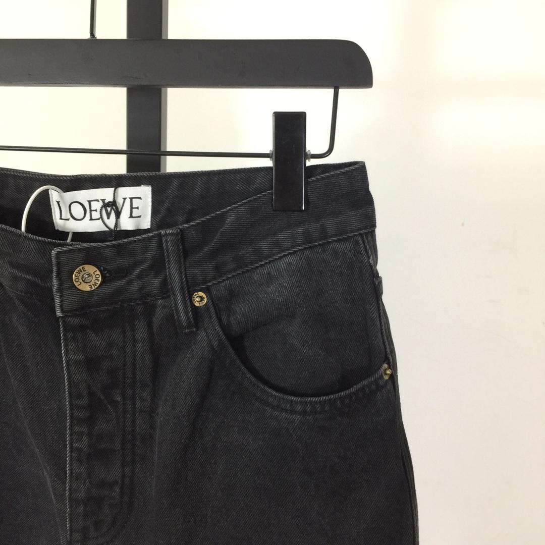 Loewe Anagram Baggy Jeans In Denim - DopestKickz