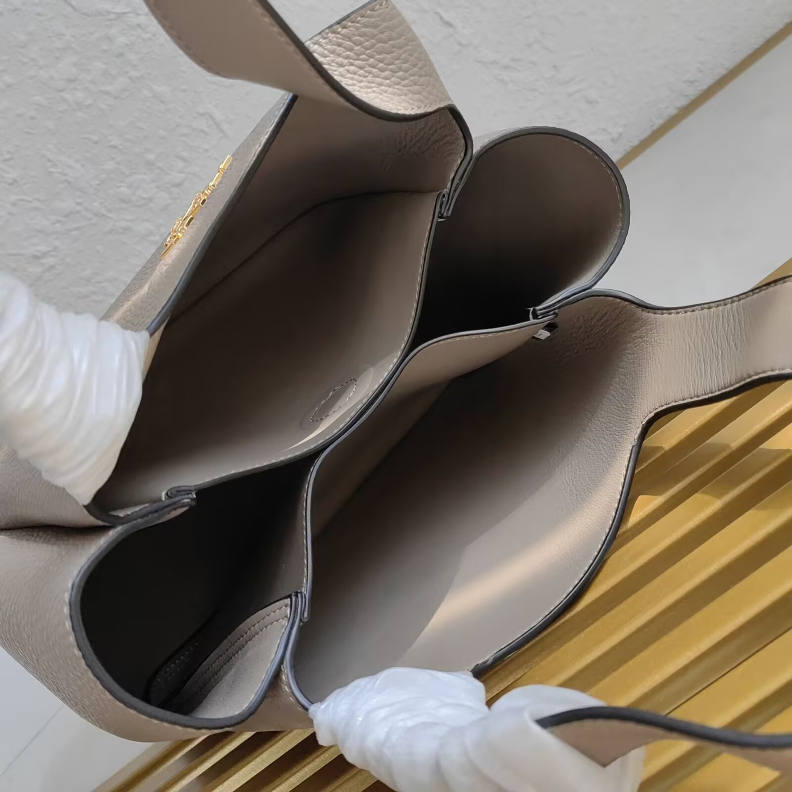 Prada Leather Tote - DopestKickz