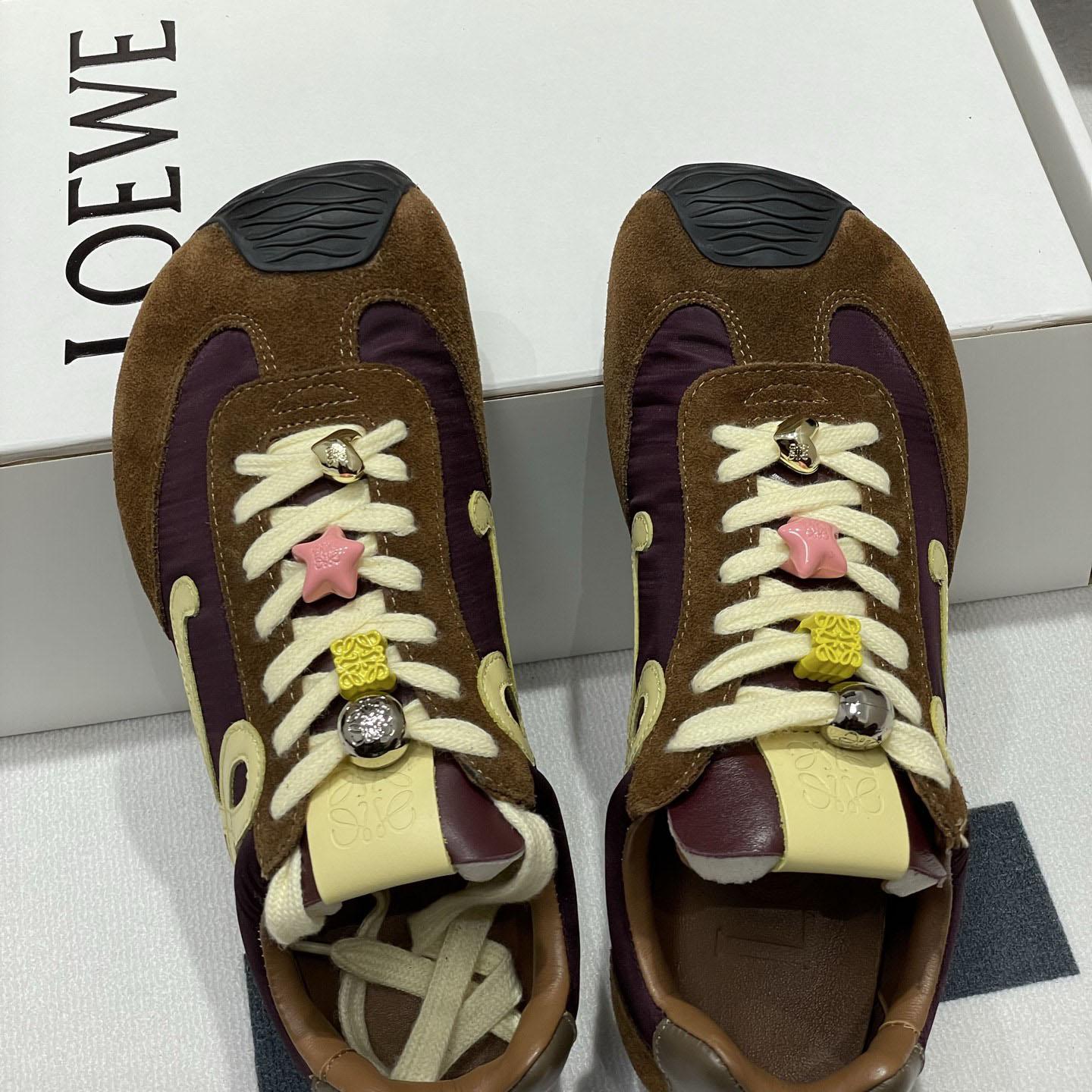 Loewe Ballet Runner 2.0 In Nylon And Calfskin - DopestKickz