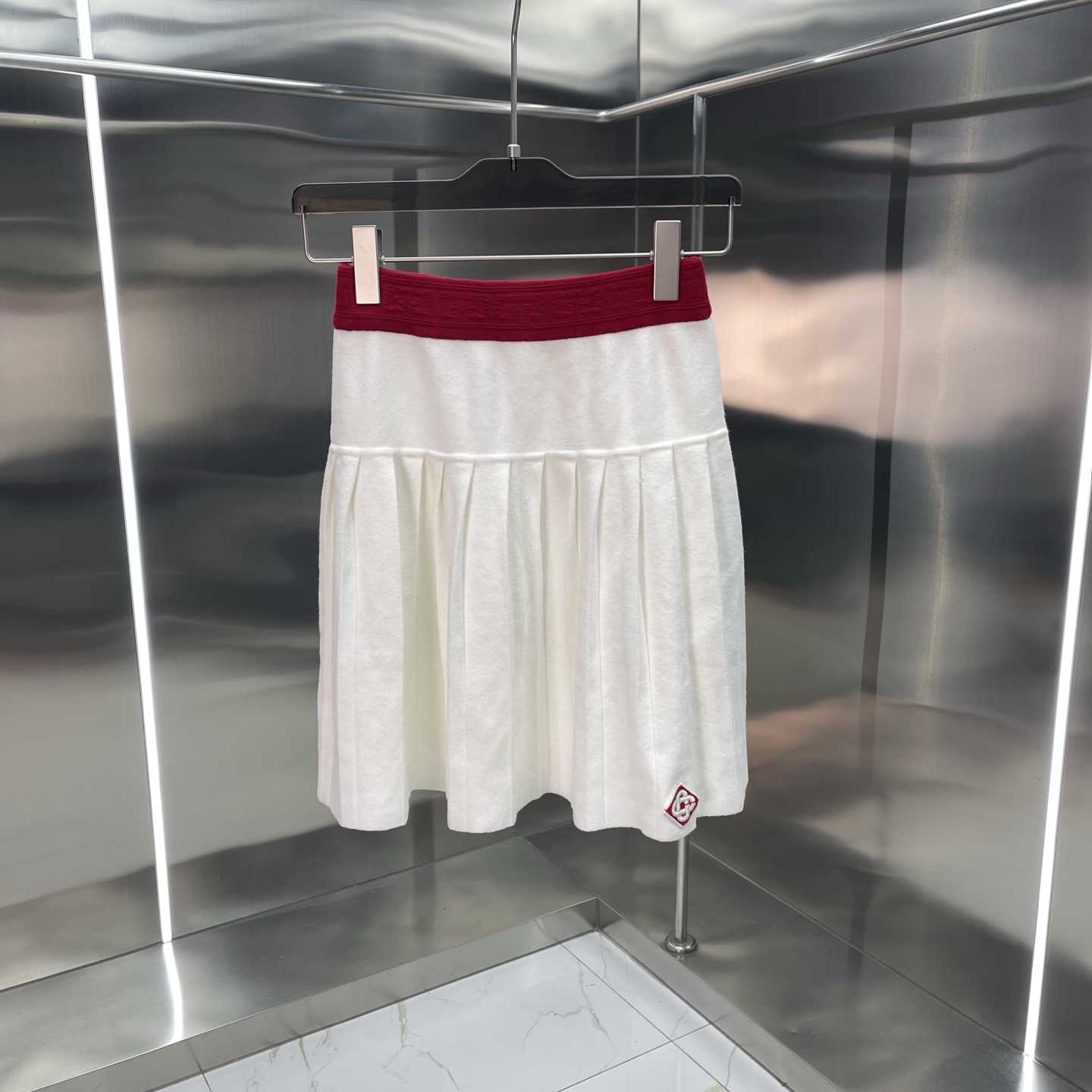 Casablanca Logo Polo Shirt And Skirt - DopestKickz