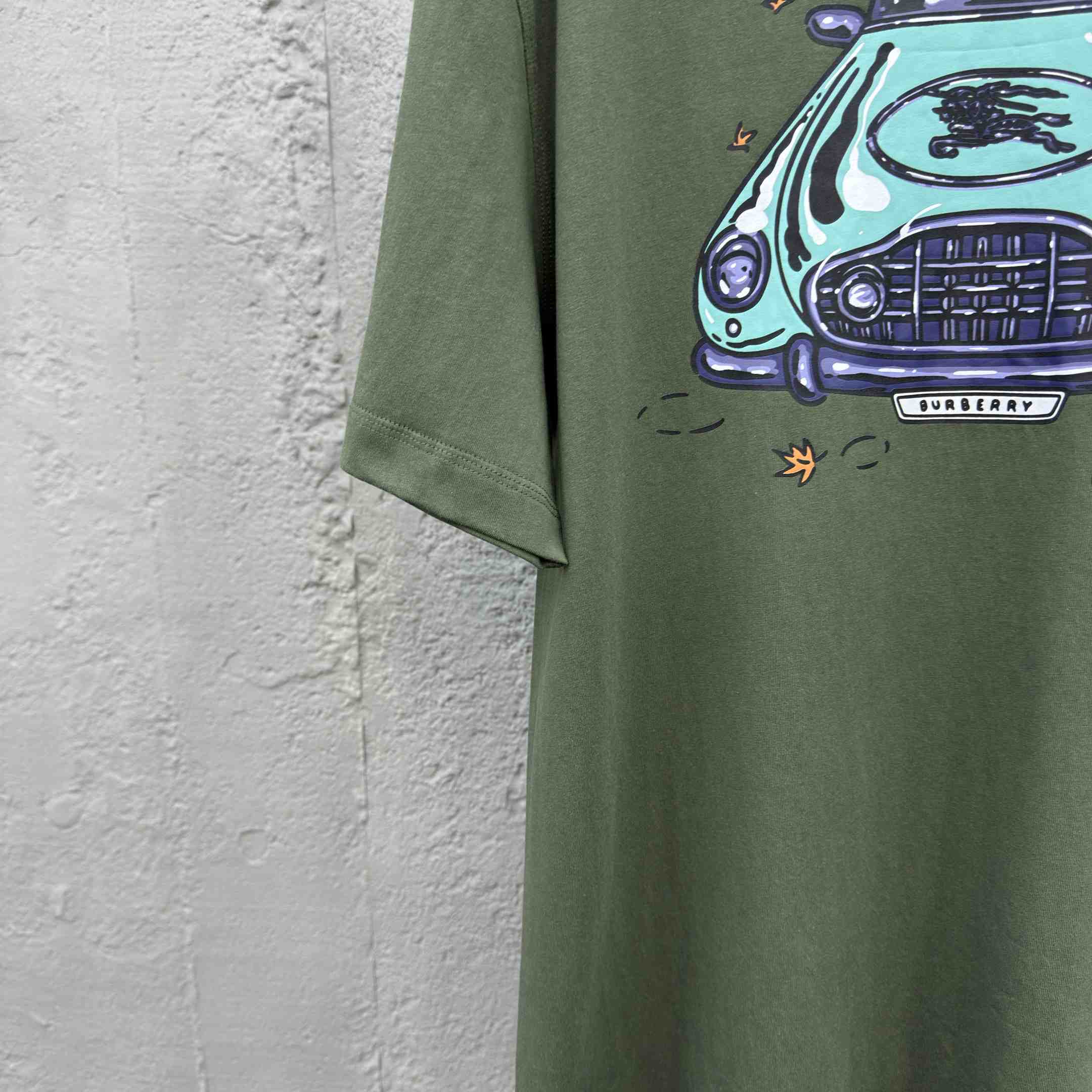 Burberry Car Cotton T-shirt - DopestKickz