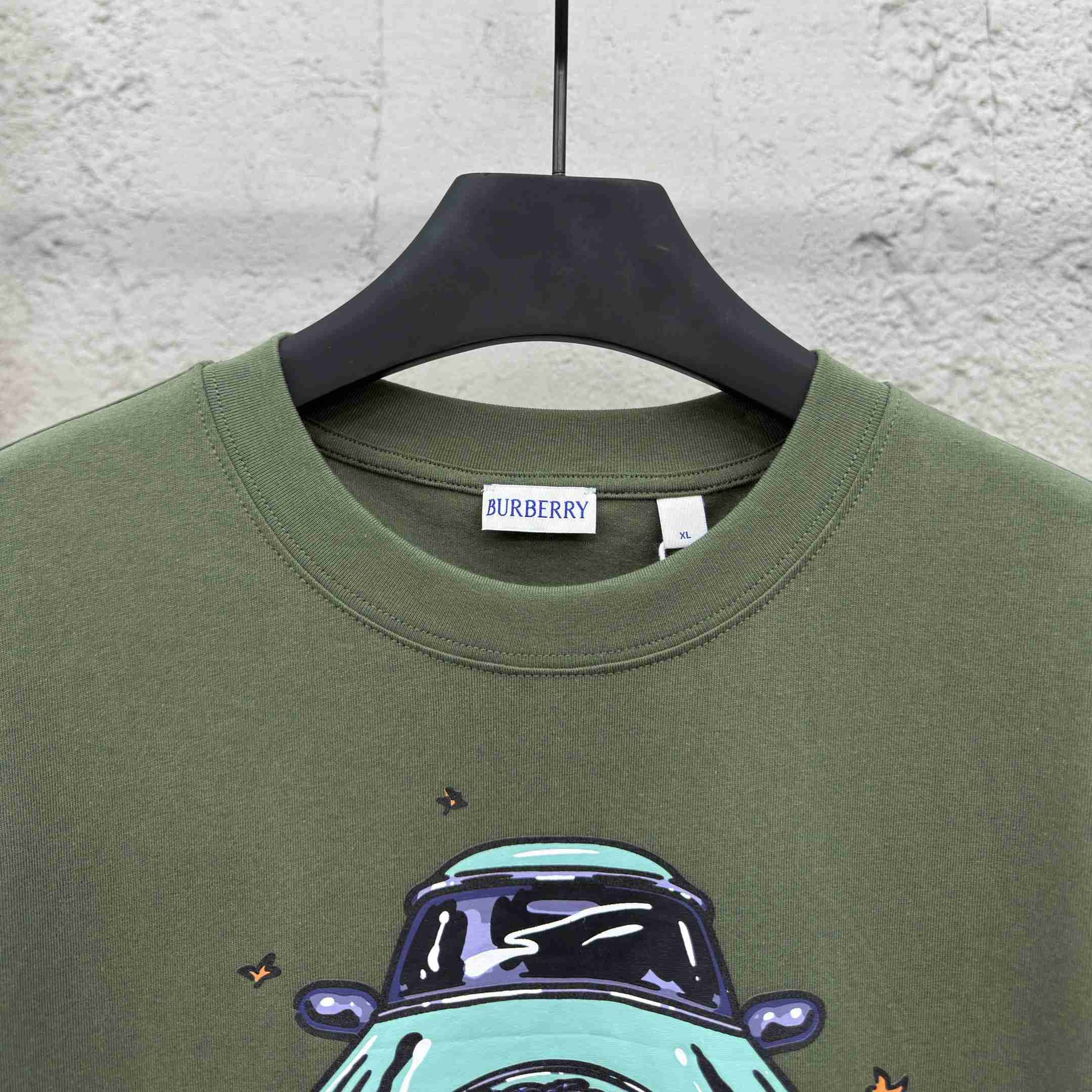 Burberry Car Cotton T-shirt - DopestKickz