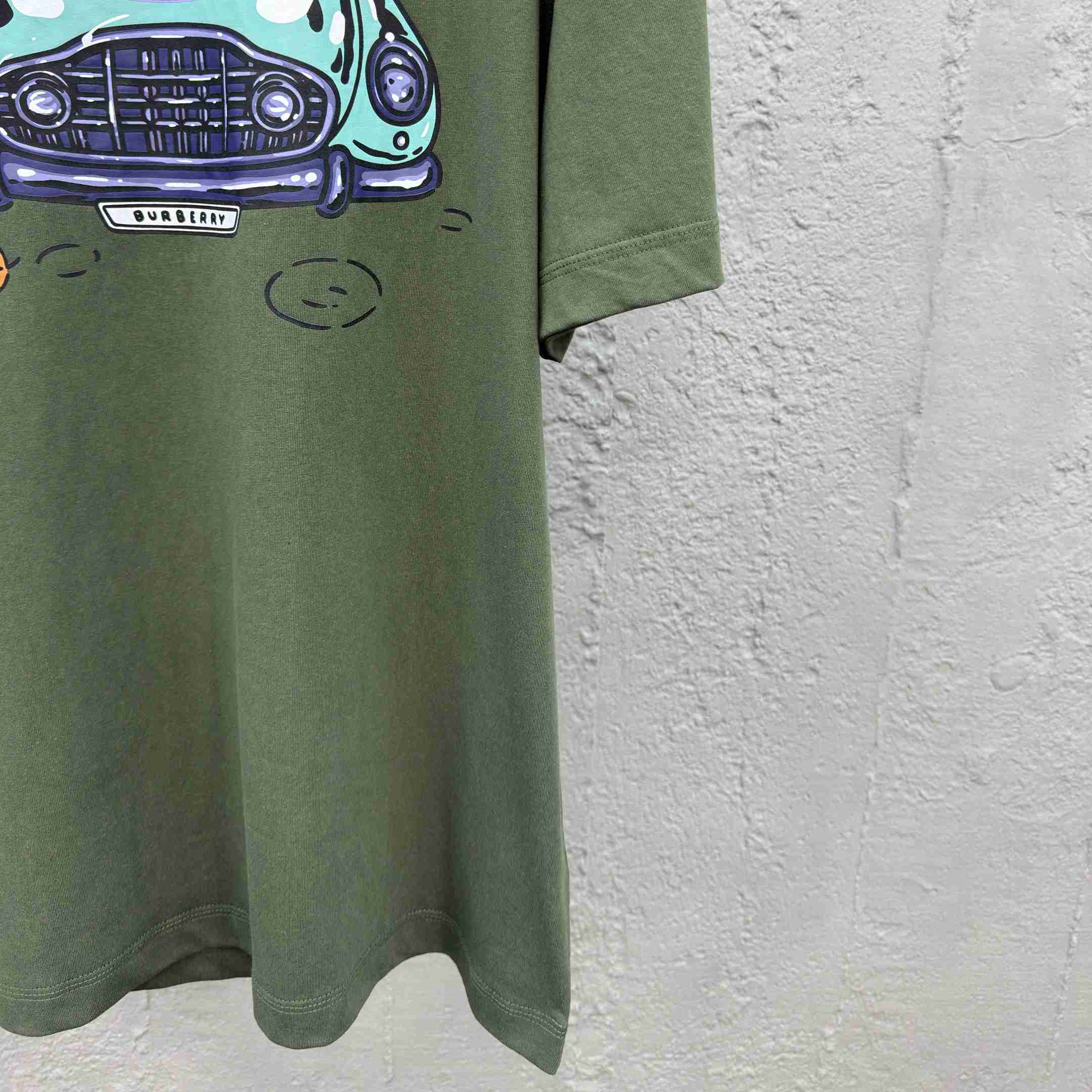 Burberry Car Cotton T-shirt - DopestKickz