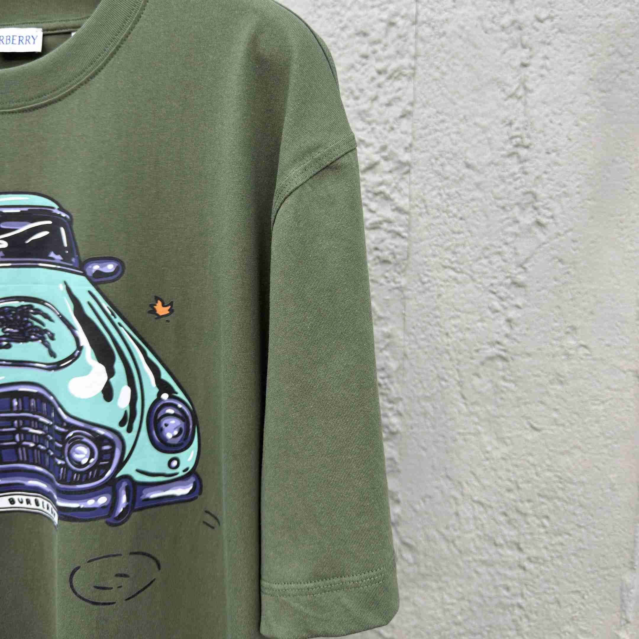 Burberry Car Cotton T-shirt - DopestKickz