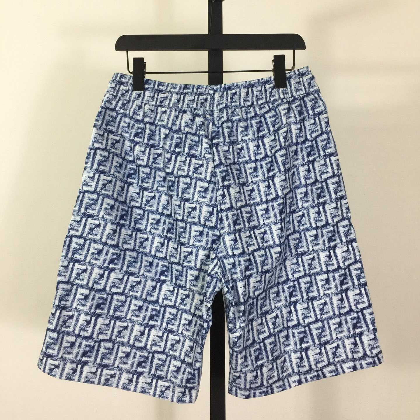 Fendi FF-motif Linen Shorts - DopestKickz