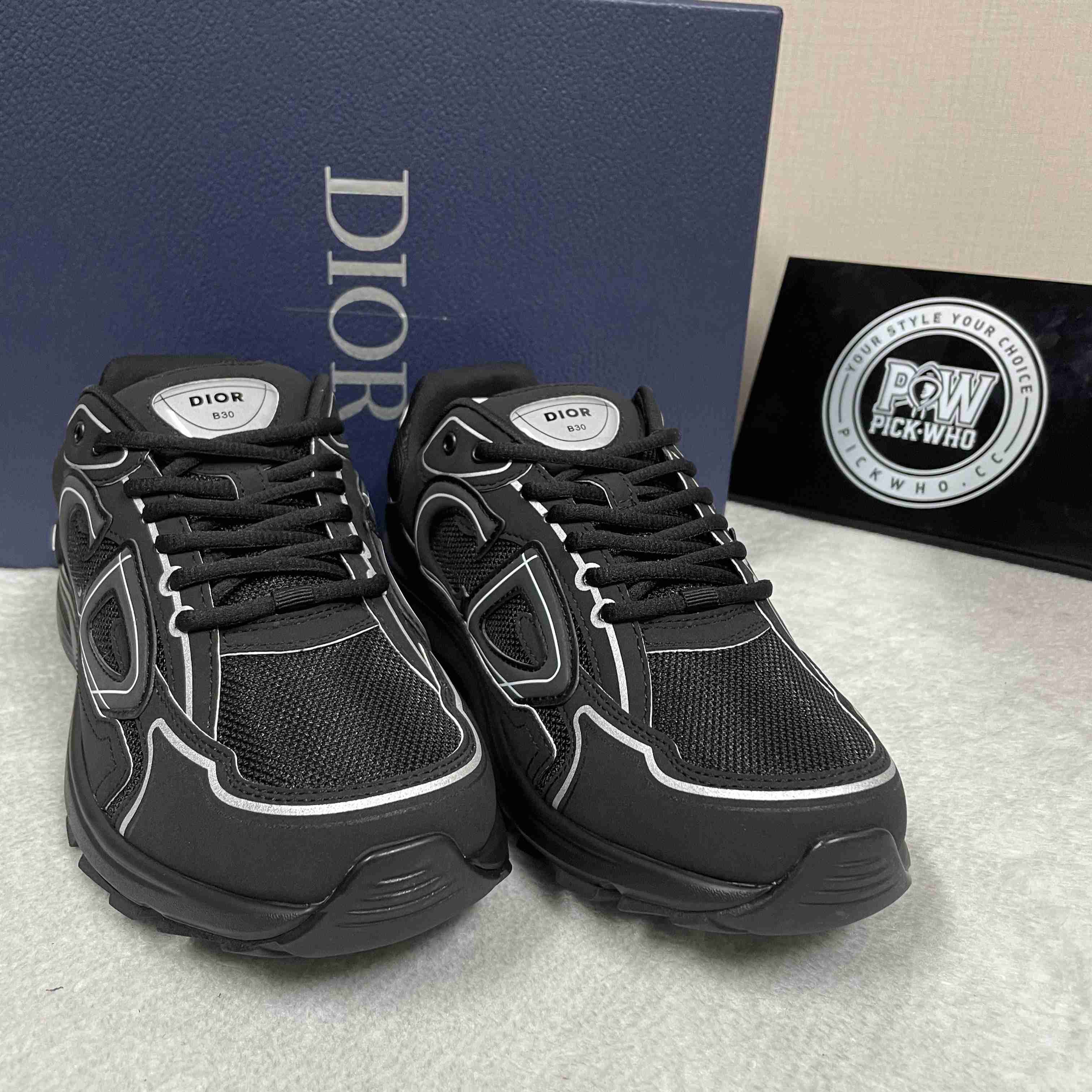Dior B30 Triple Black - DopestKickz