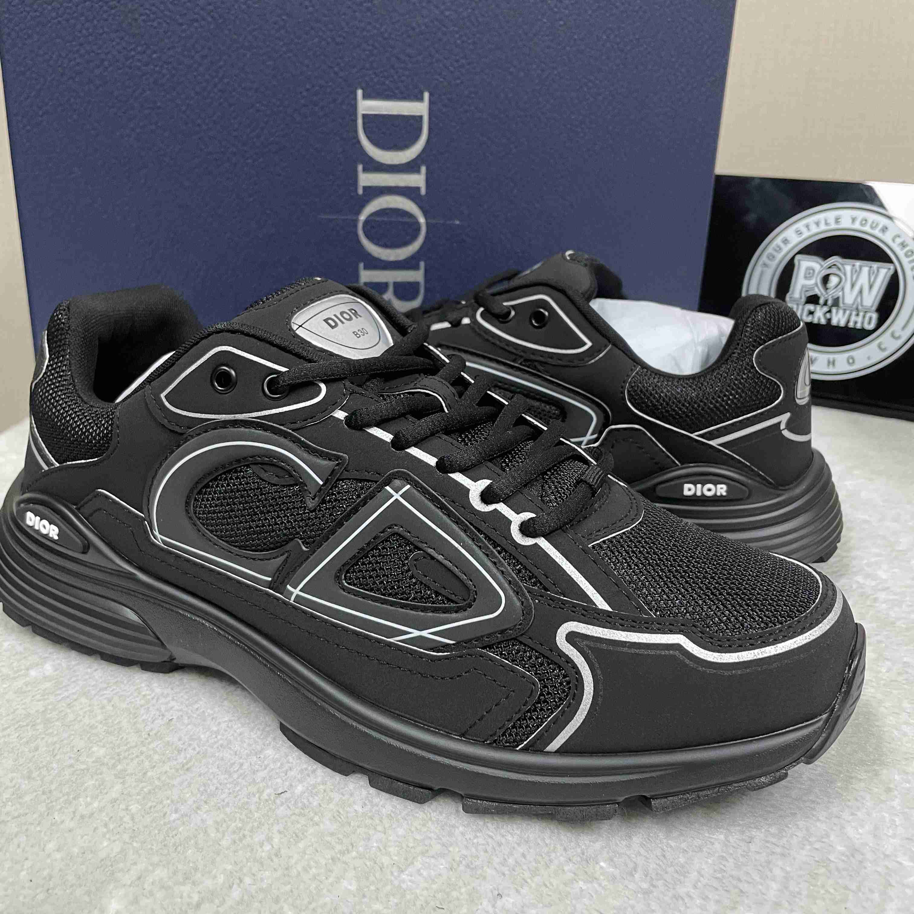 Dior B30 Triple Black - DopestKickz