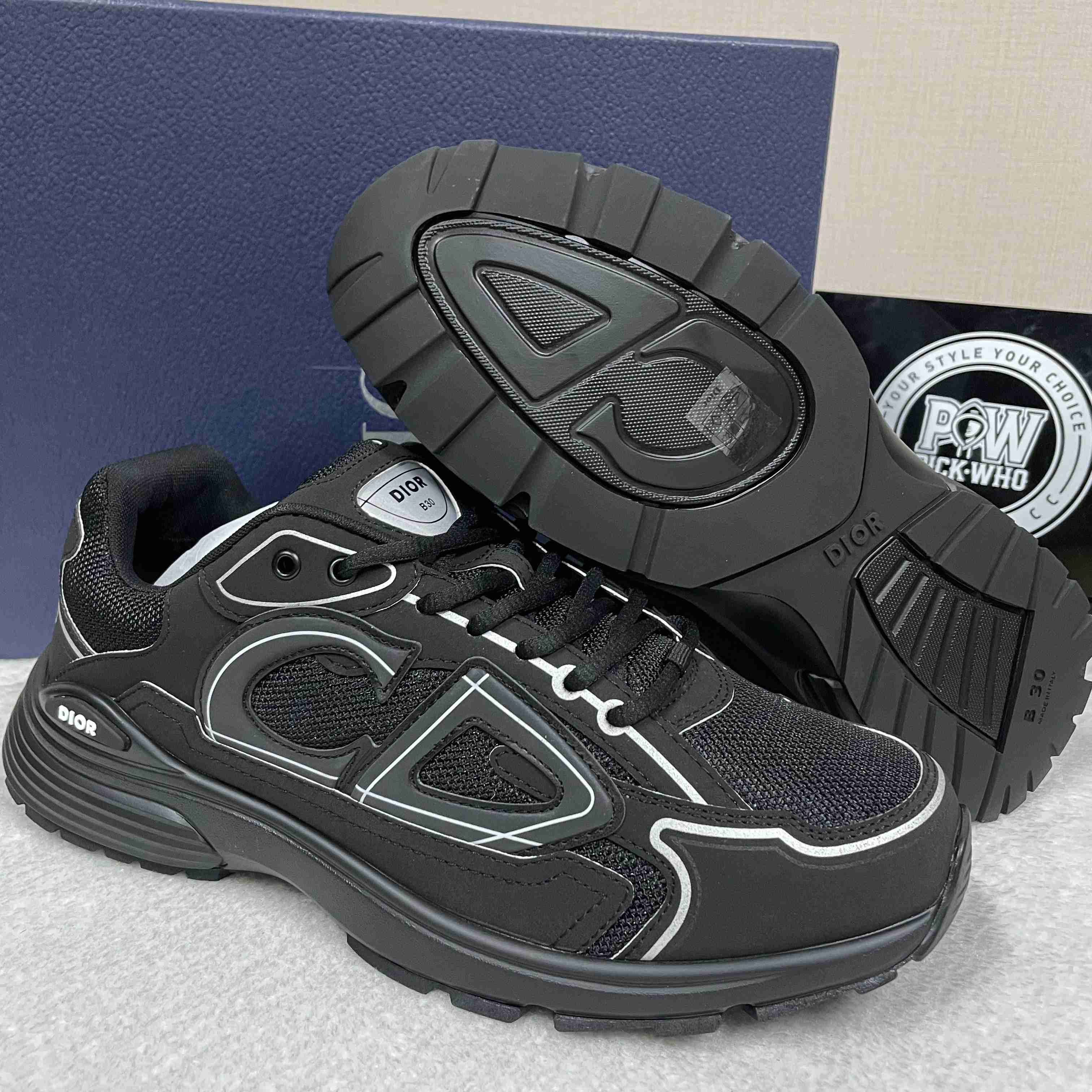 Dior B30 Triple Black - DopestKickz