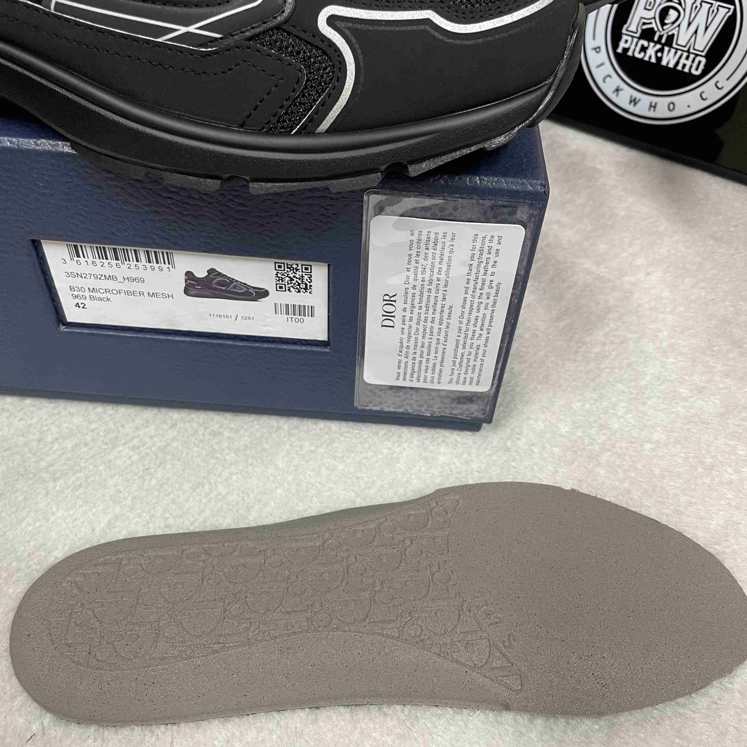 Dior B30 Triple Black - DopestKickz