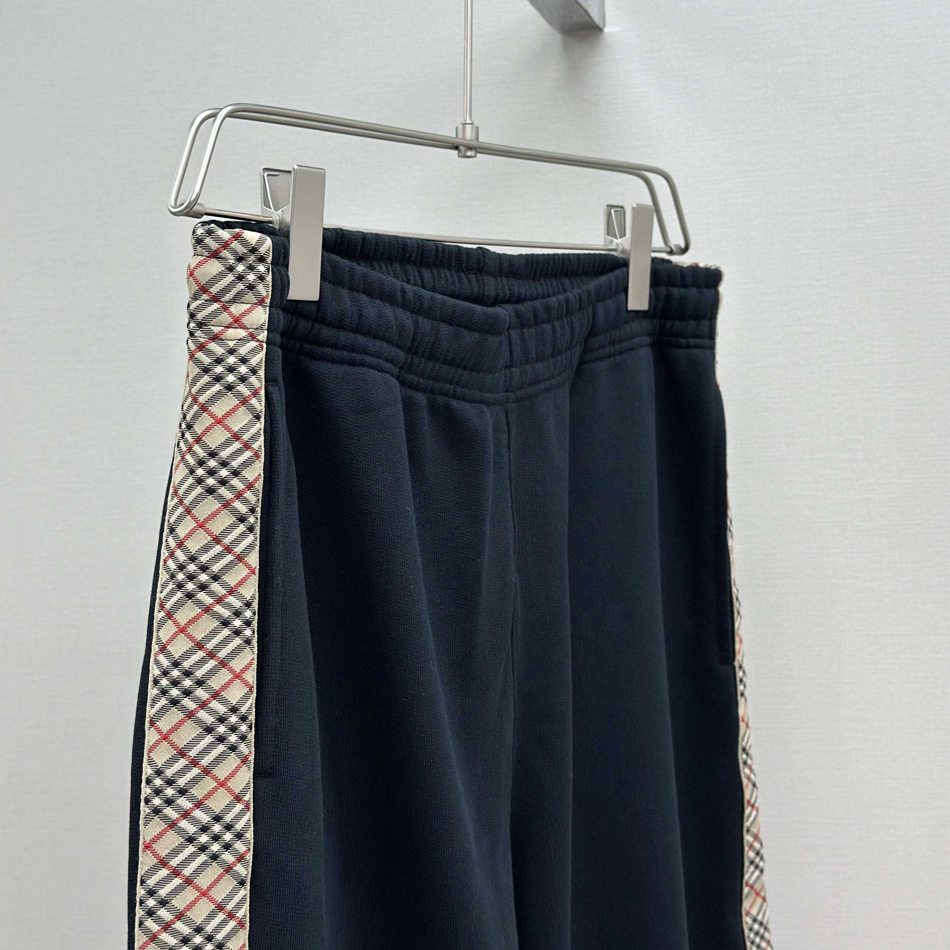 Burberry Check Trim Cotton Jogging Pants - DopestKickz