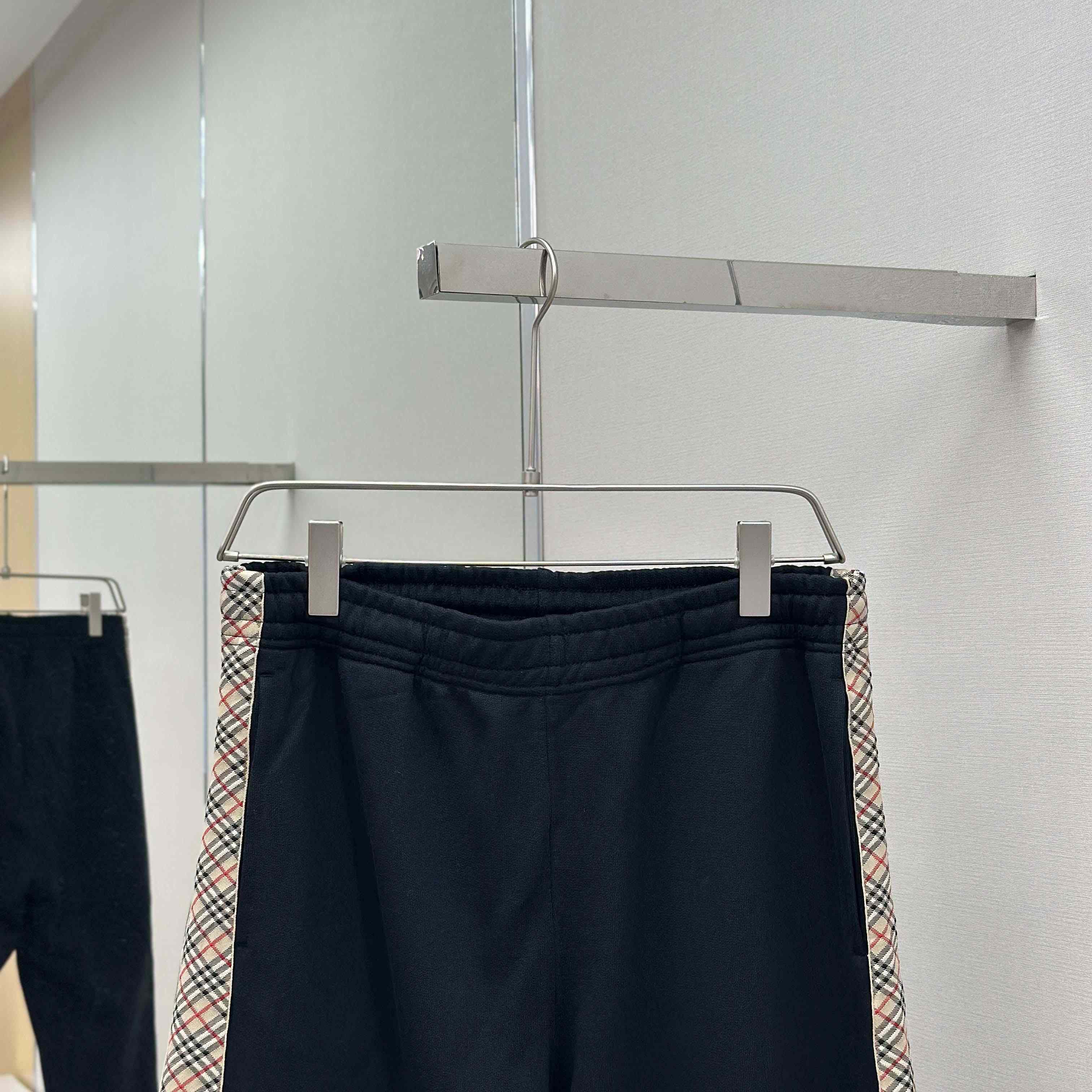 Burberry Check Trim Cotton Jogging Pants - DopestKickz