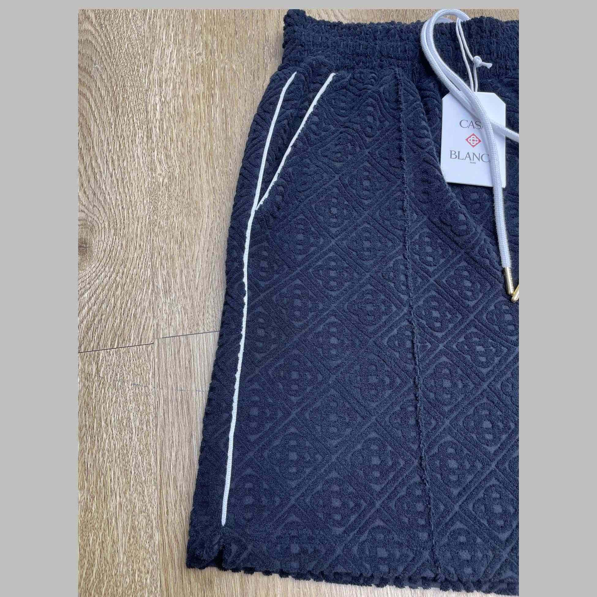 Casablanca Monogram Jacquard Towelling Shorts    c1029 - DopestKickz