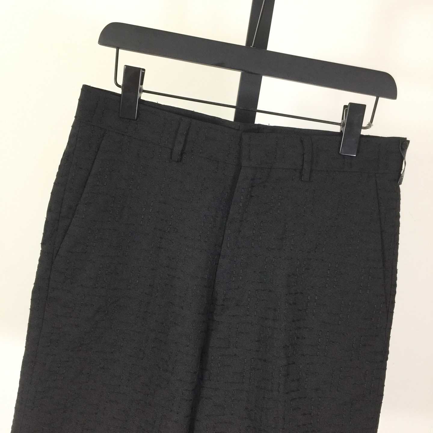Fendi Black Cotton Shorts - DopestKickz
