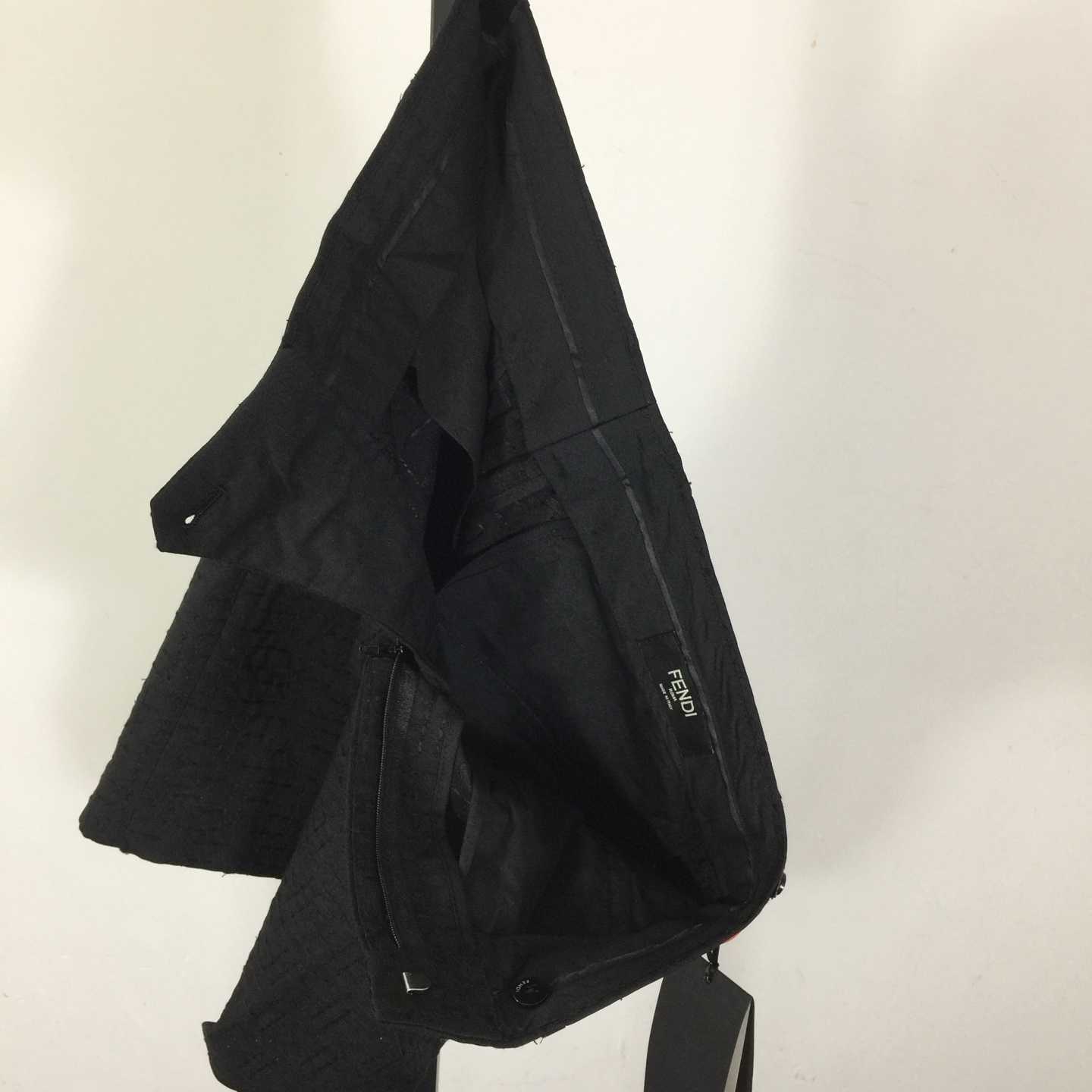 Fendi Black Cotton Shorts - DopestKickz