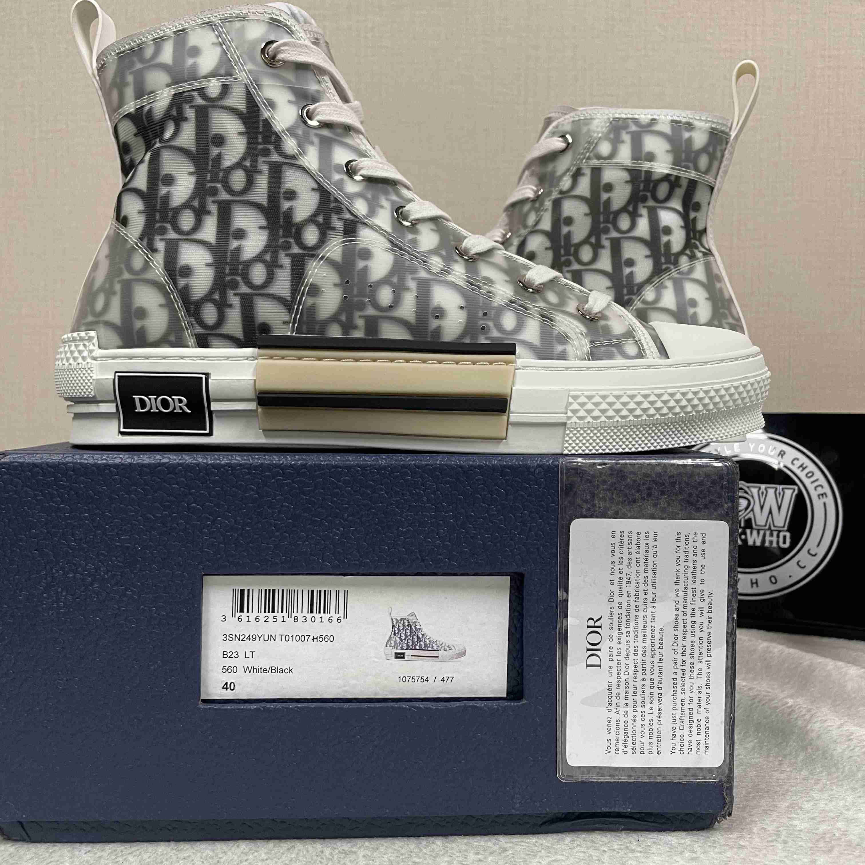 Dior B23 High 'Dior Oblique' - DopestKickz