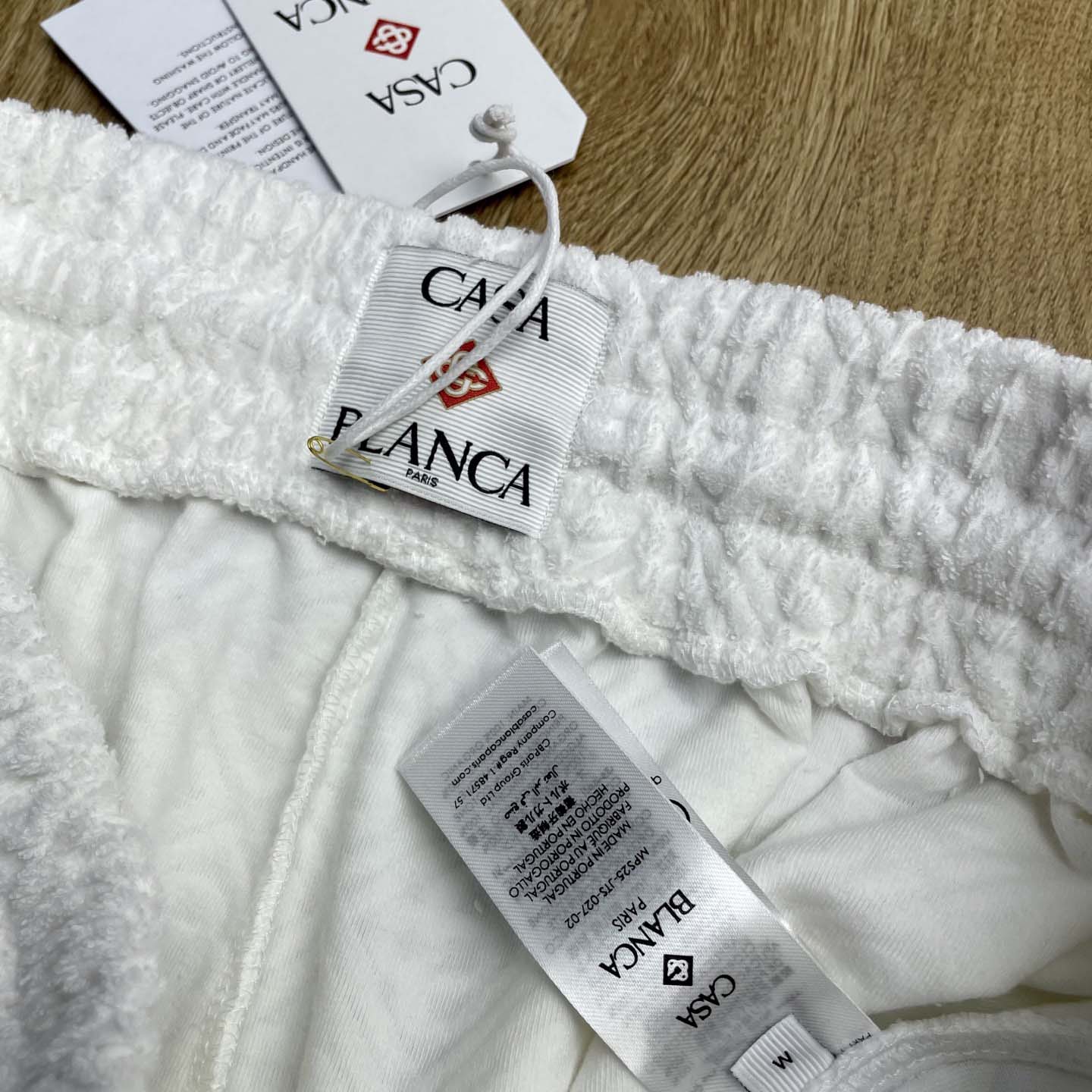 Casablanca Monogram Jacquard Towelling Shorts    c1031 - DopestKickz