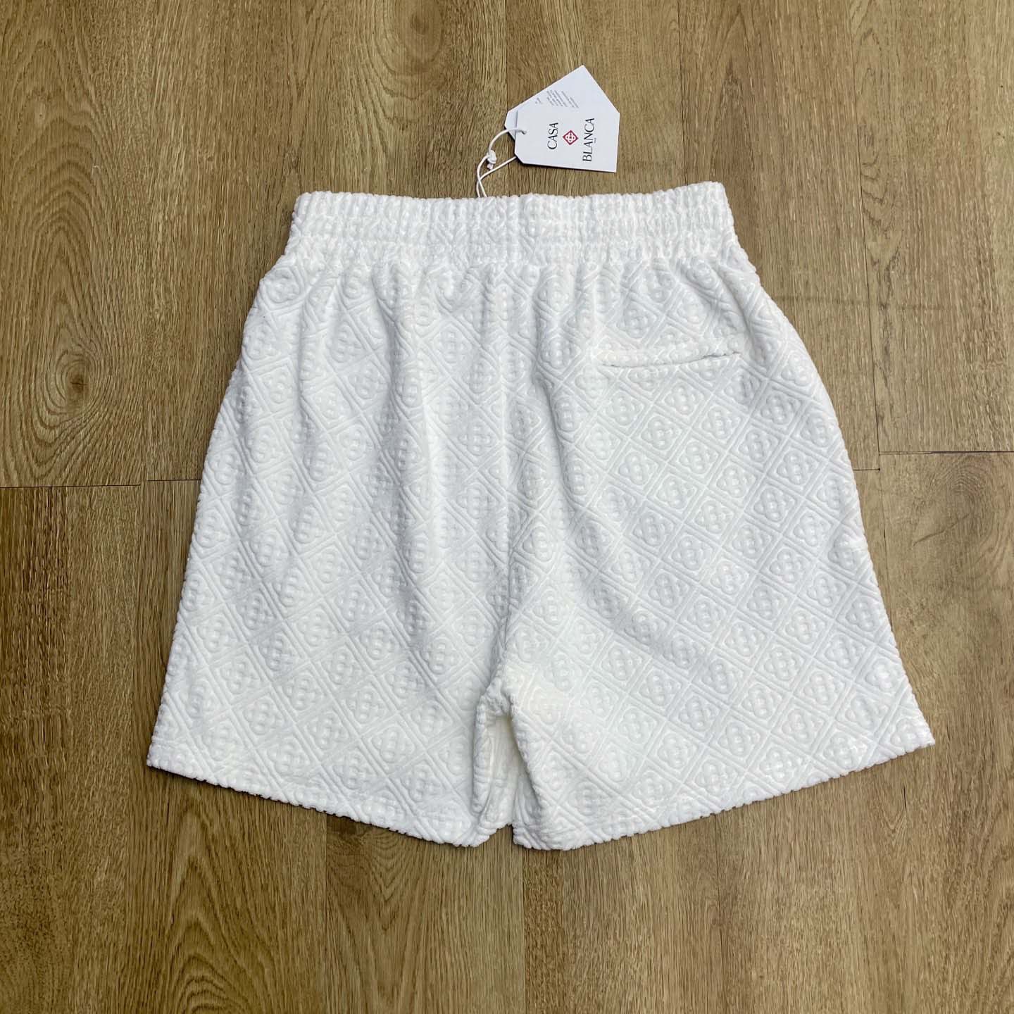 Casablanca Monogram Jacquard Towelling Shorts    c1031 - DopestKickz