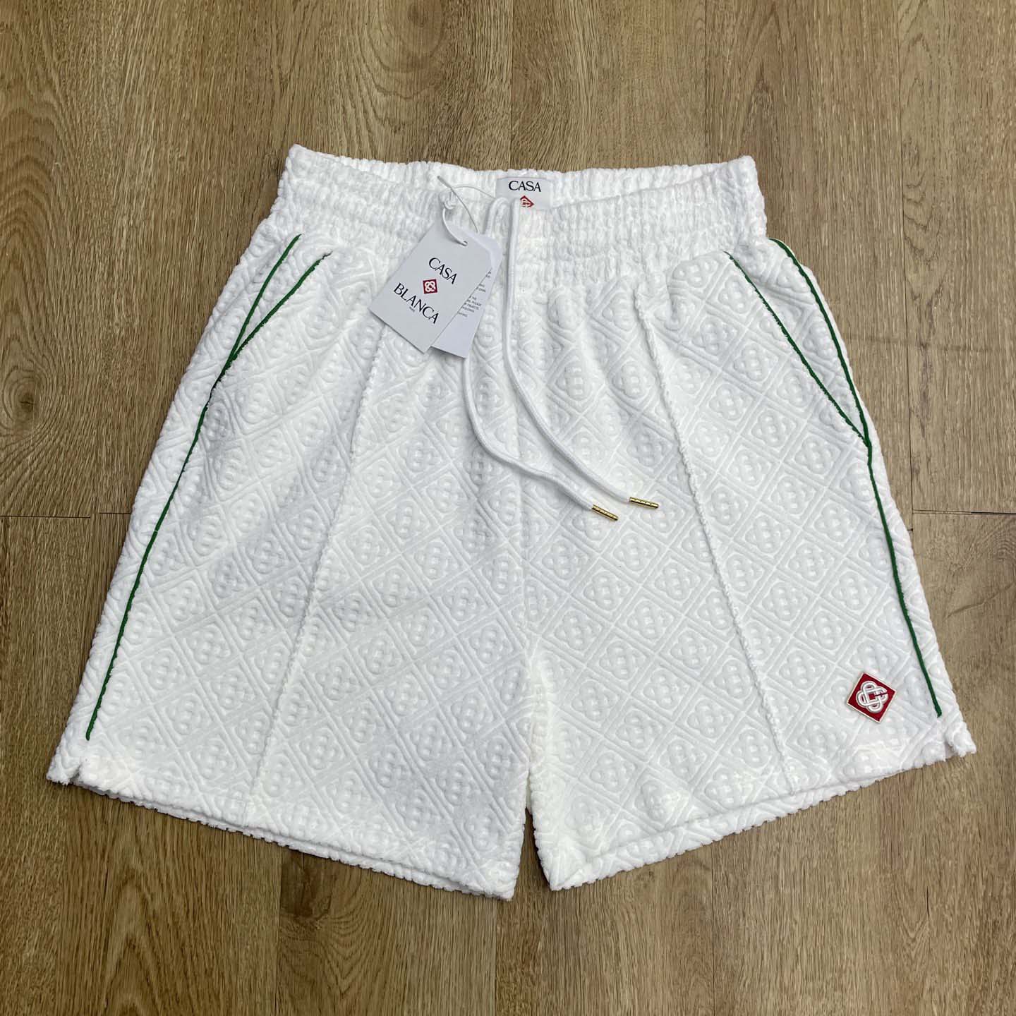 Casablanca Monogram Jacquard Towelling Shorts    c1031 - DopestKickz