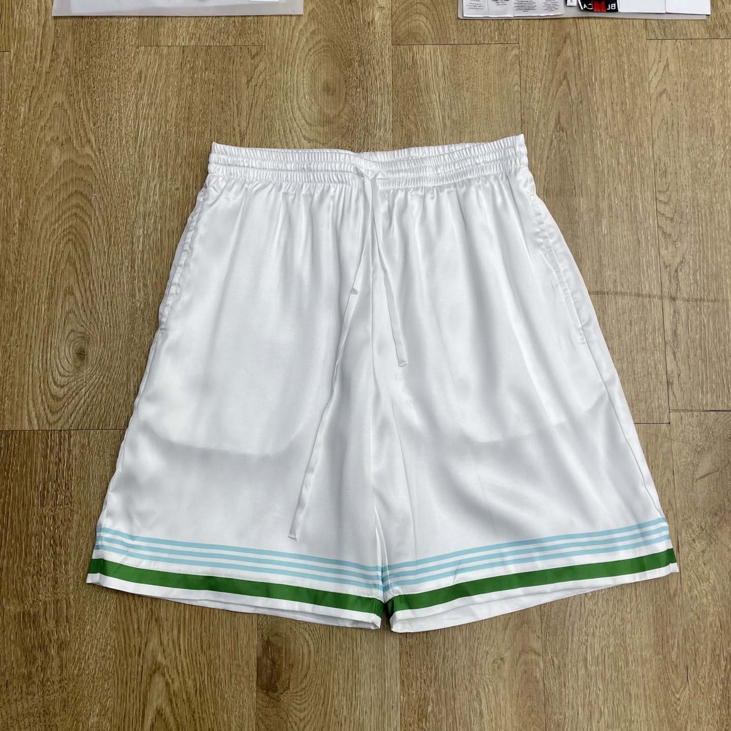 Casablanca Tennis Club Icon Shorts   CA3535 - DopestKickz