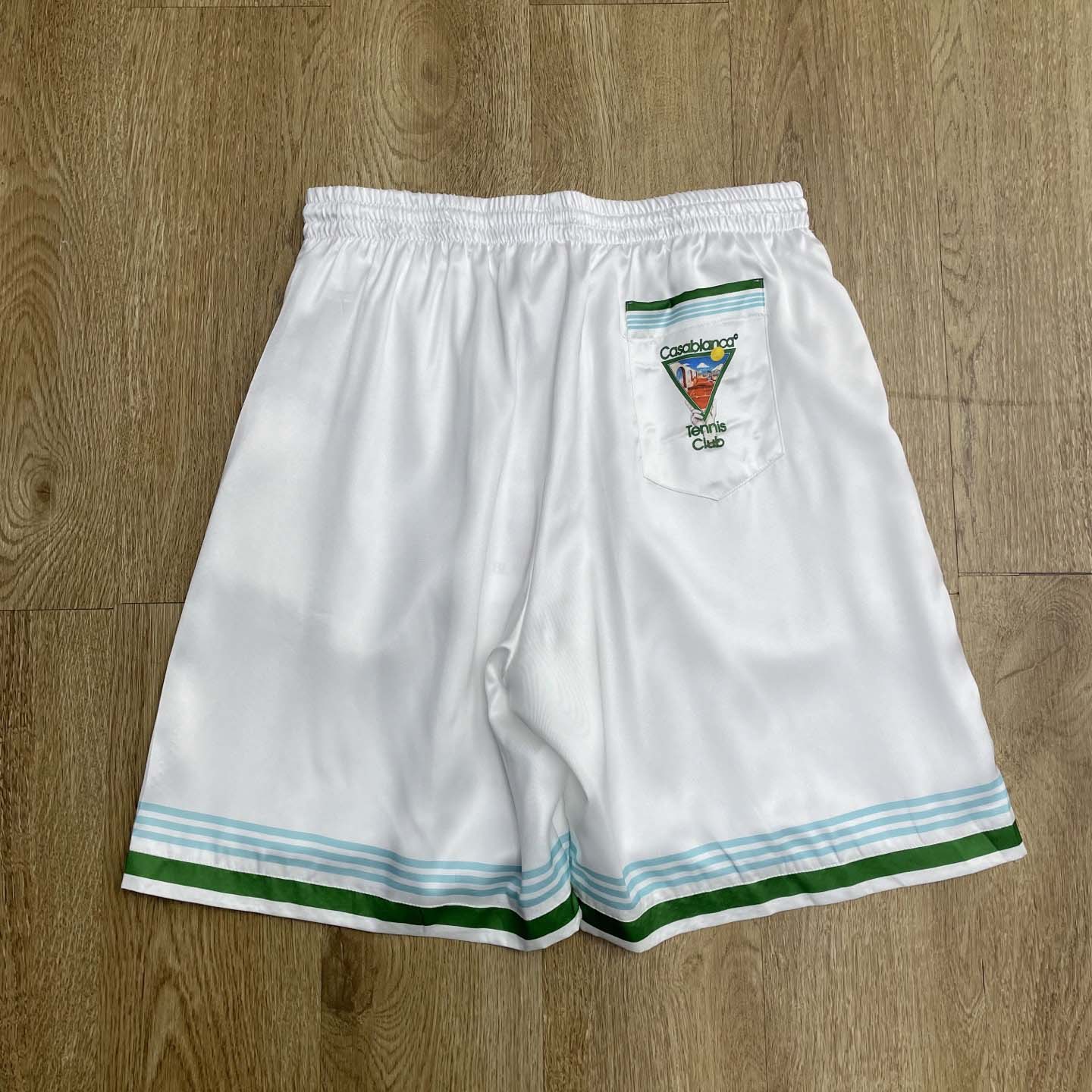 Casablanca Tennis Club Icon Shorts   CA3535 - DopestKickz