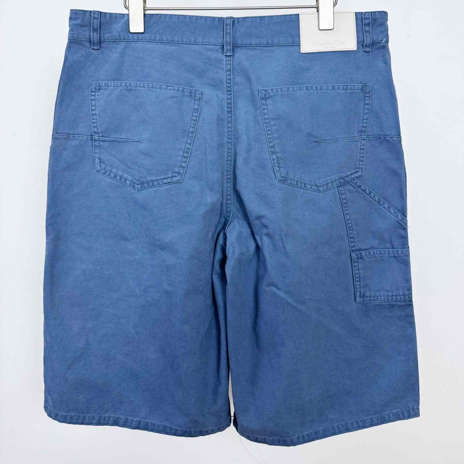 Dior Men Blue Bermuda Shorts - DopestKickz