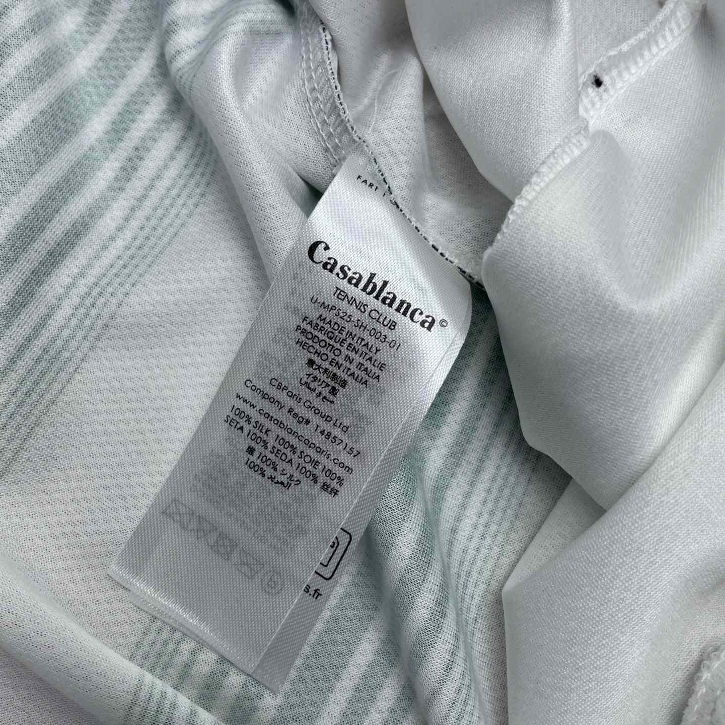 Casablanca Gradient Stripe Sweatshorts   C1011 - DopestKickz