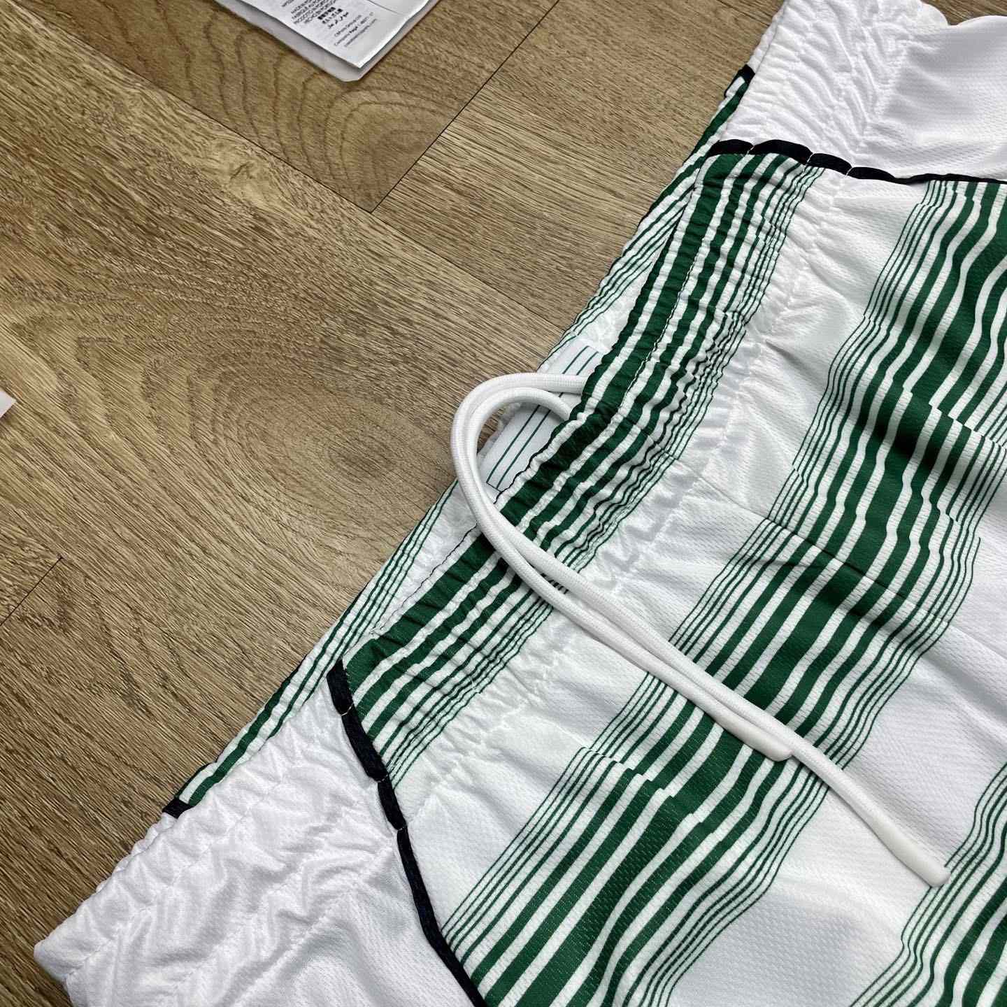 Casablanca Gradient Stripe Sweatshorts   C1011 - DopestKickz