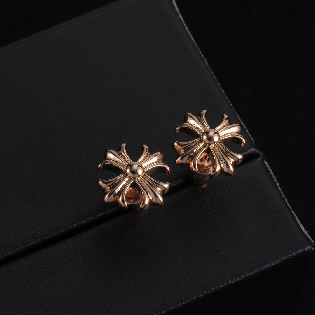 Chrome Heart Earrings - DopestKickz