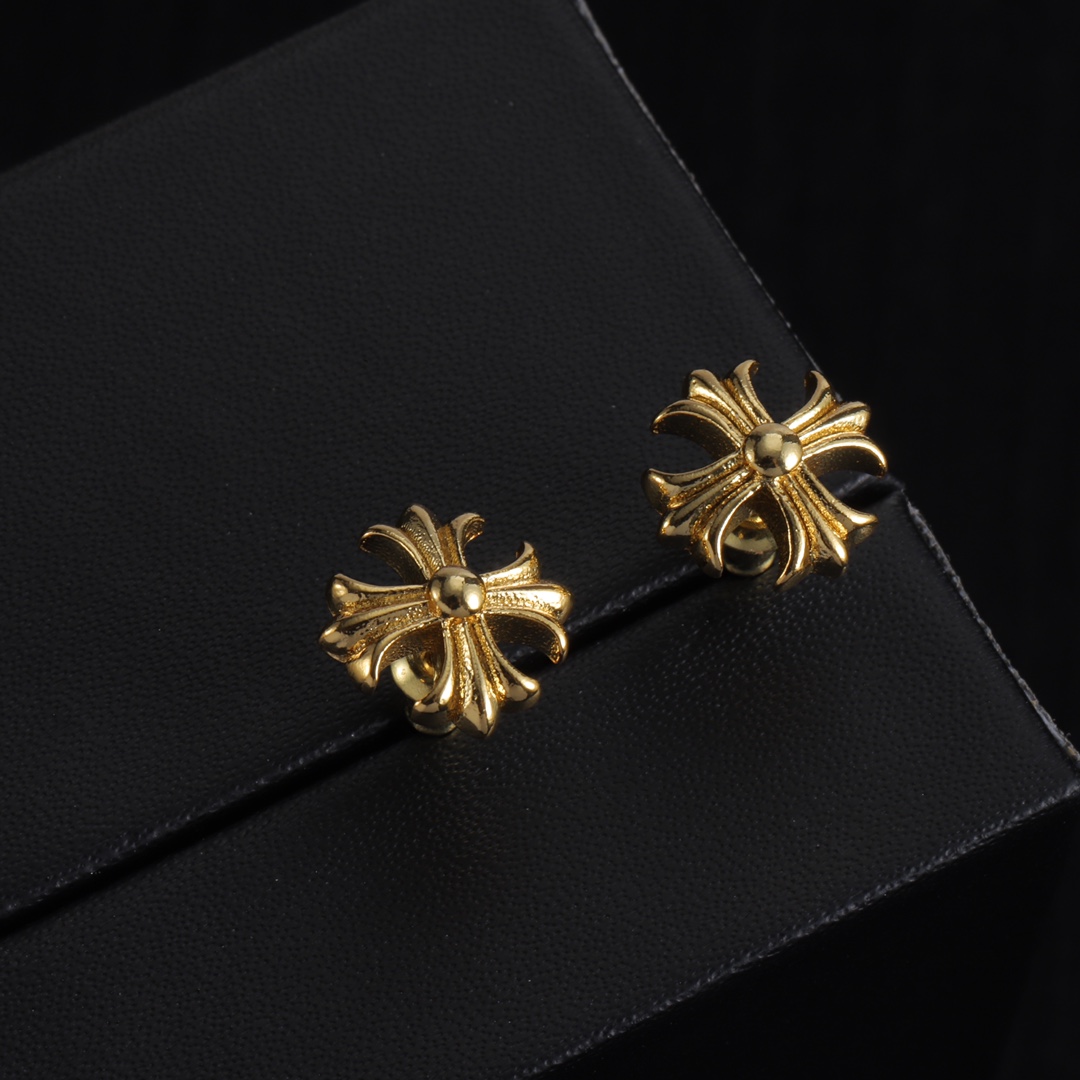 Chrome Heart Earrings - DopestKickz